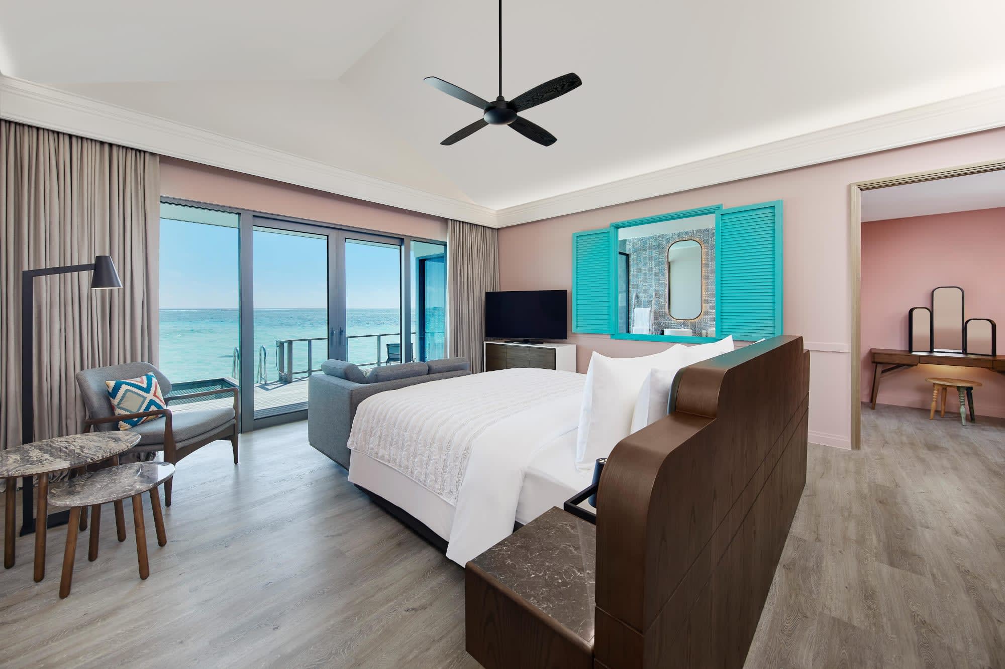 Le Méridien Maldives Resort & Spa in Malediven: Le Méridien Maldives Resort and Spa - Lagoon Villa