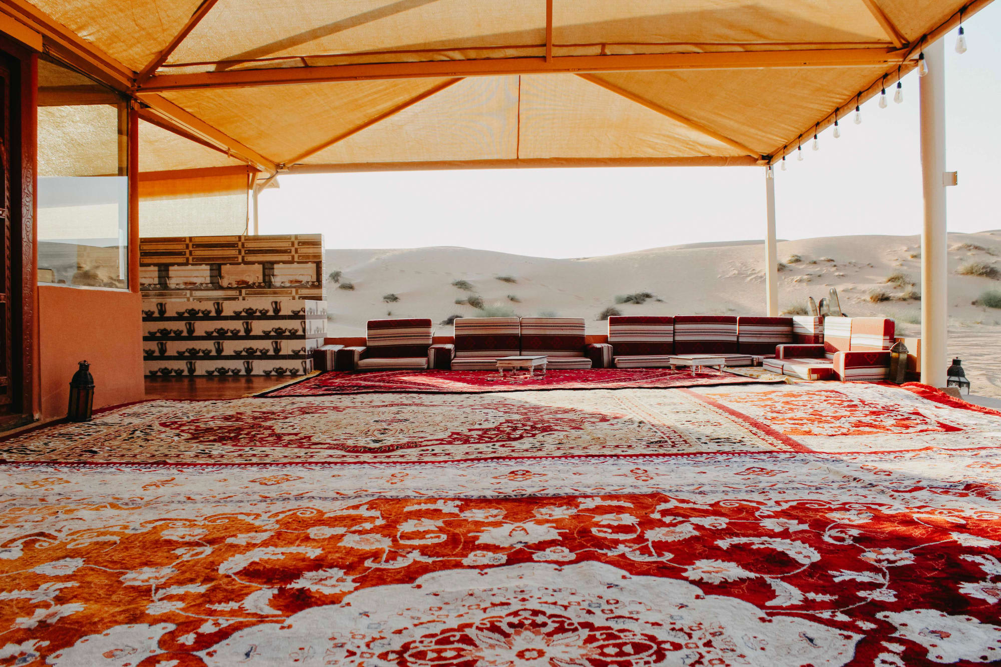 Silent Dunes Camp in Wüste: Oman Silent Dunes Camp Restaurant