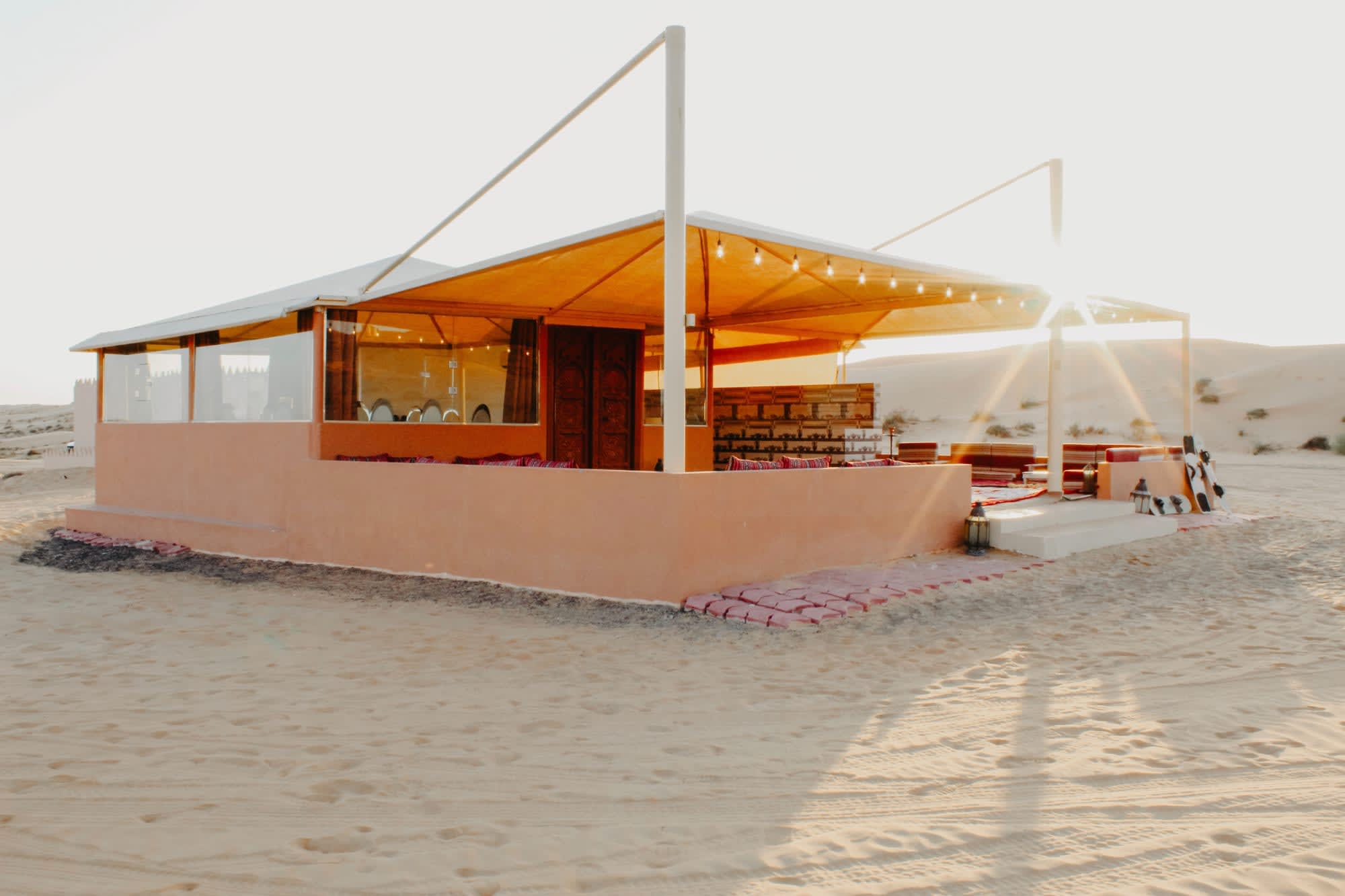 Silent Dunes Camp in Wüste: Oman Silent Dunes Camp Restaurant