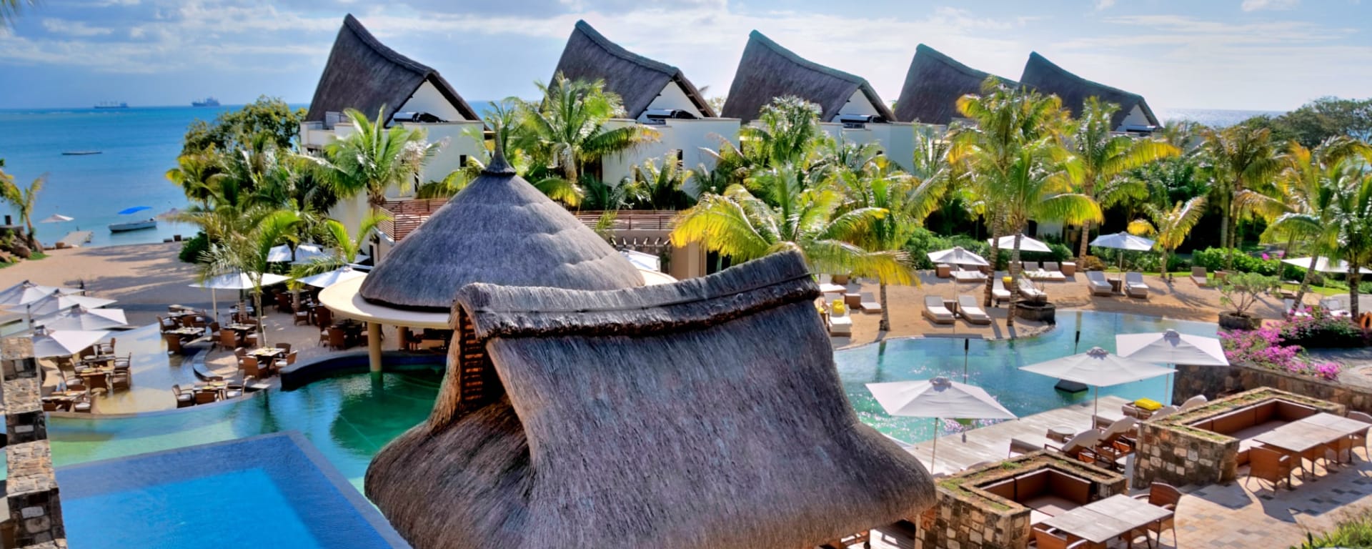 Le Jadis Beach Resort & Wellness Mauritius in Nord | Nordwesten: Le Jadis Beach Resort - Luftaufnahme