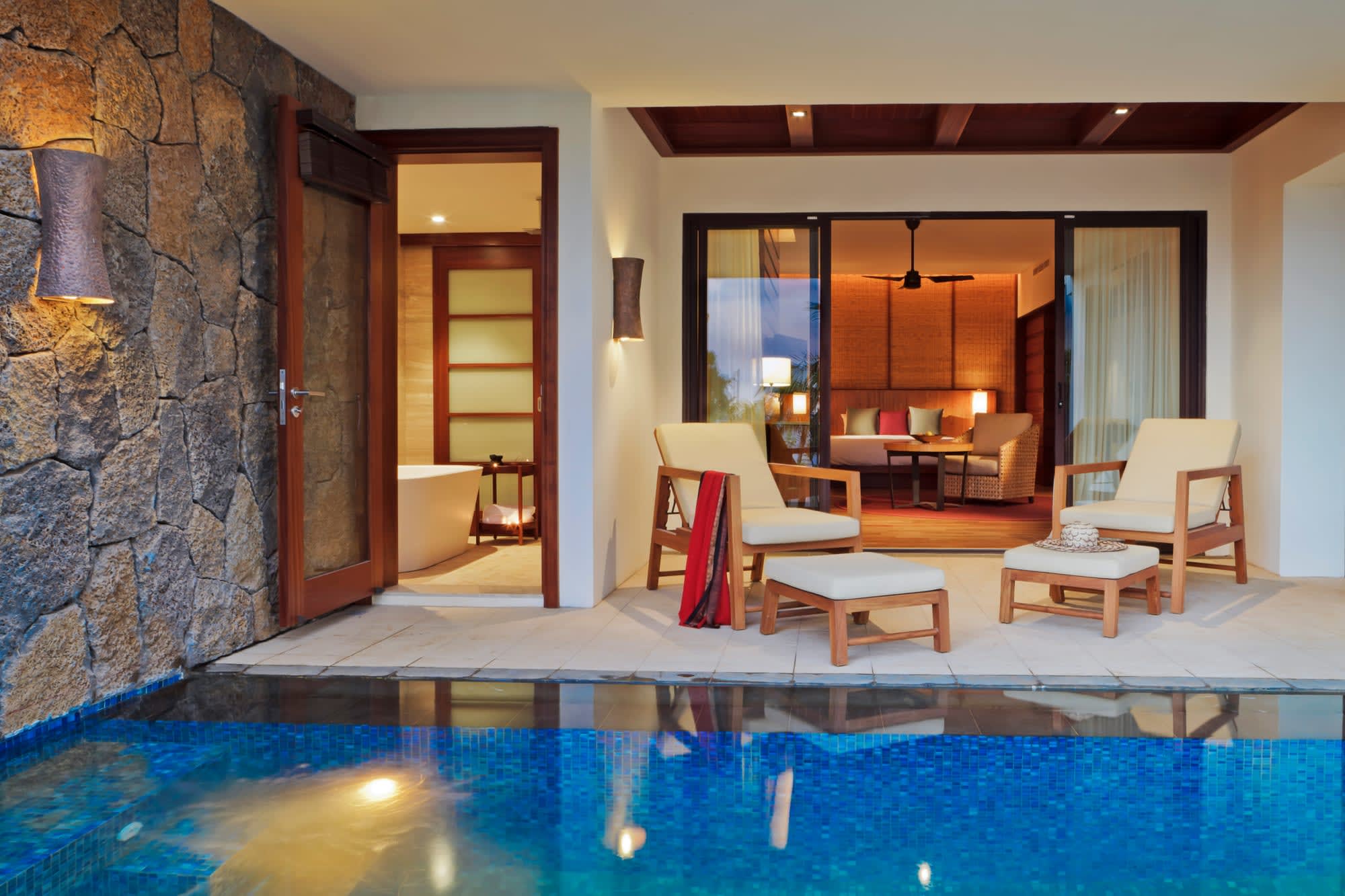 Le Jadis Beach Resort & Wellness Mauritius in Nord | Nordwesten: Le Jadis Beach Resort - Luxussuite