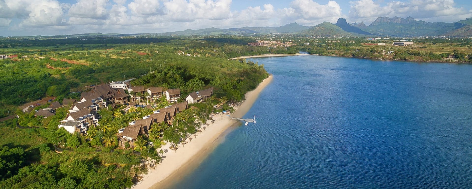 Le Jadis Beach Resort & Wellness Mauritius in Nord | Nordwesten: Le Jadis Beach Resort - Luftaufnahme