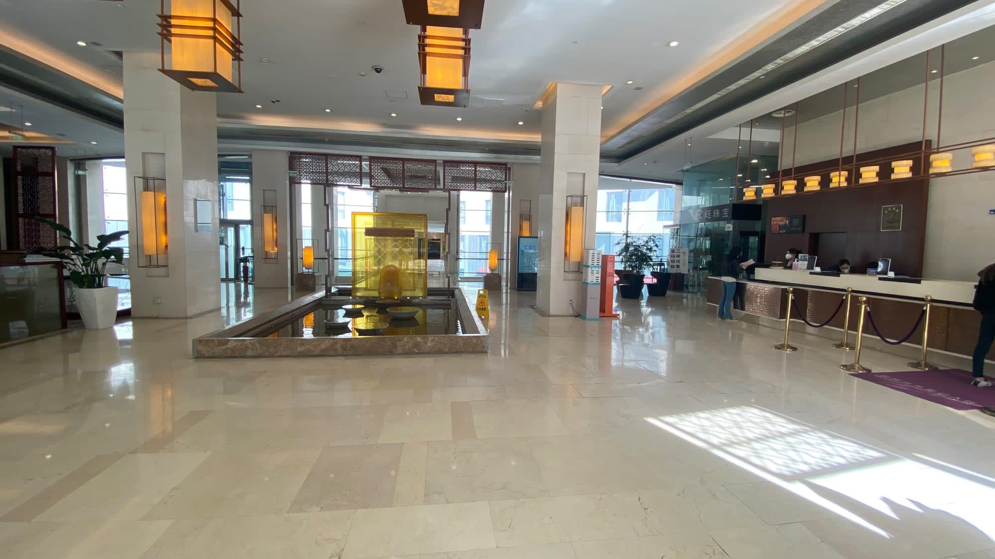 Mercure Downtown Hotel in Peking: China Peking Mercure Downtown - Rezeption