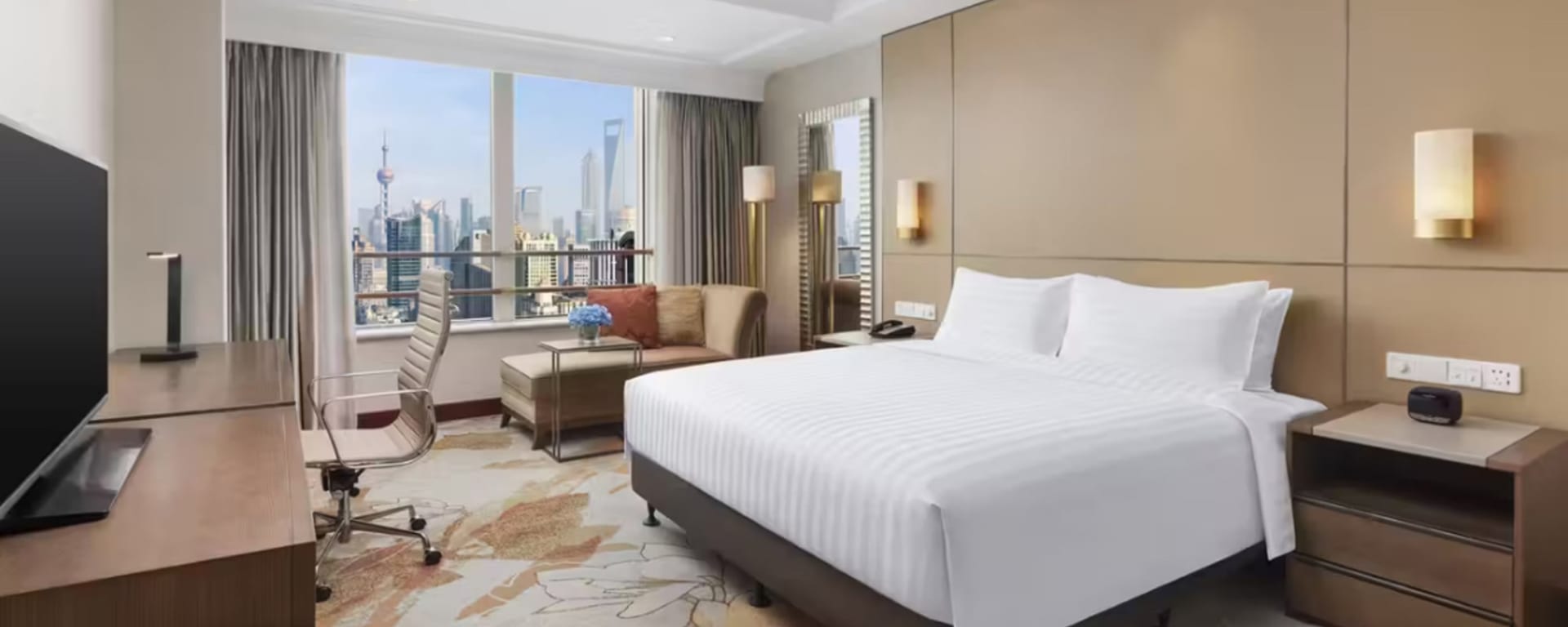 Radisson Blu New World in Shanghai:  China Shanghai Radisson Blu New World - Wohnbeispiel