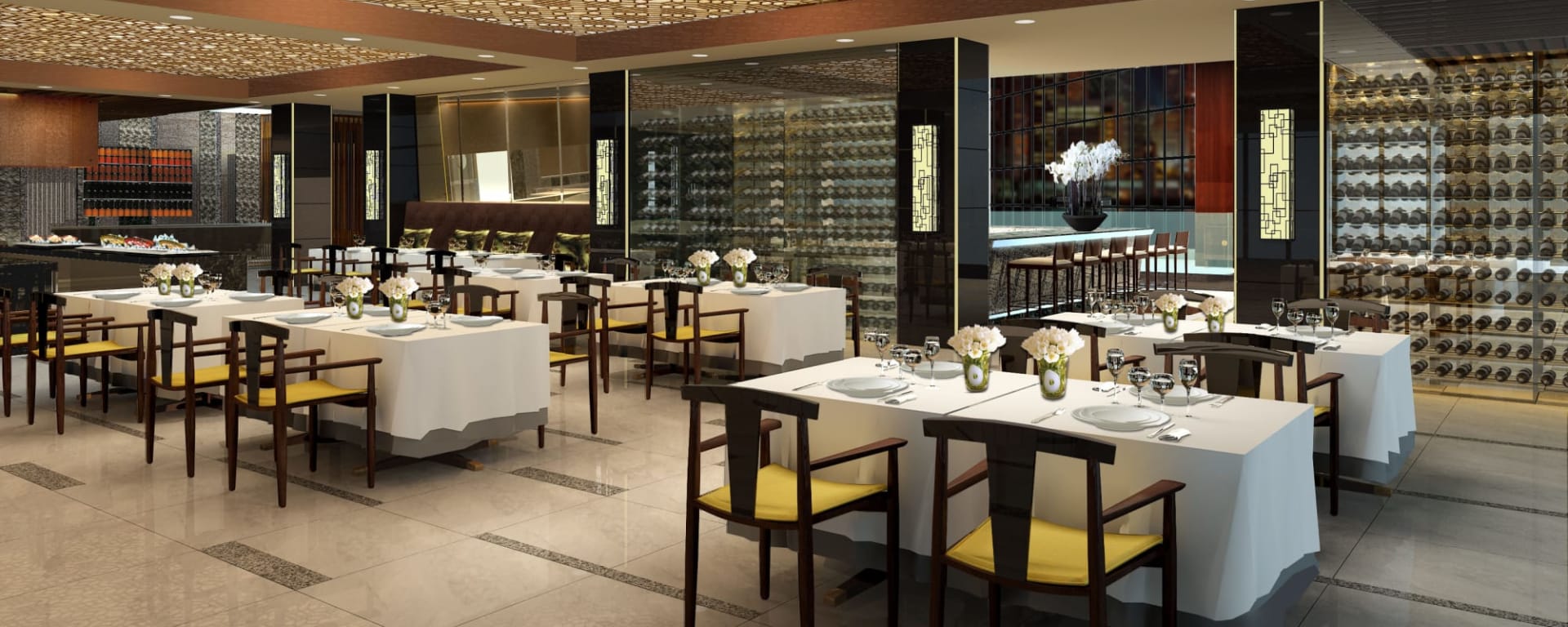 Jinjiang Tower Hotel in Shanghai:  China Shanghai Jinjiang - Restaurant