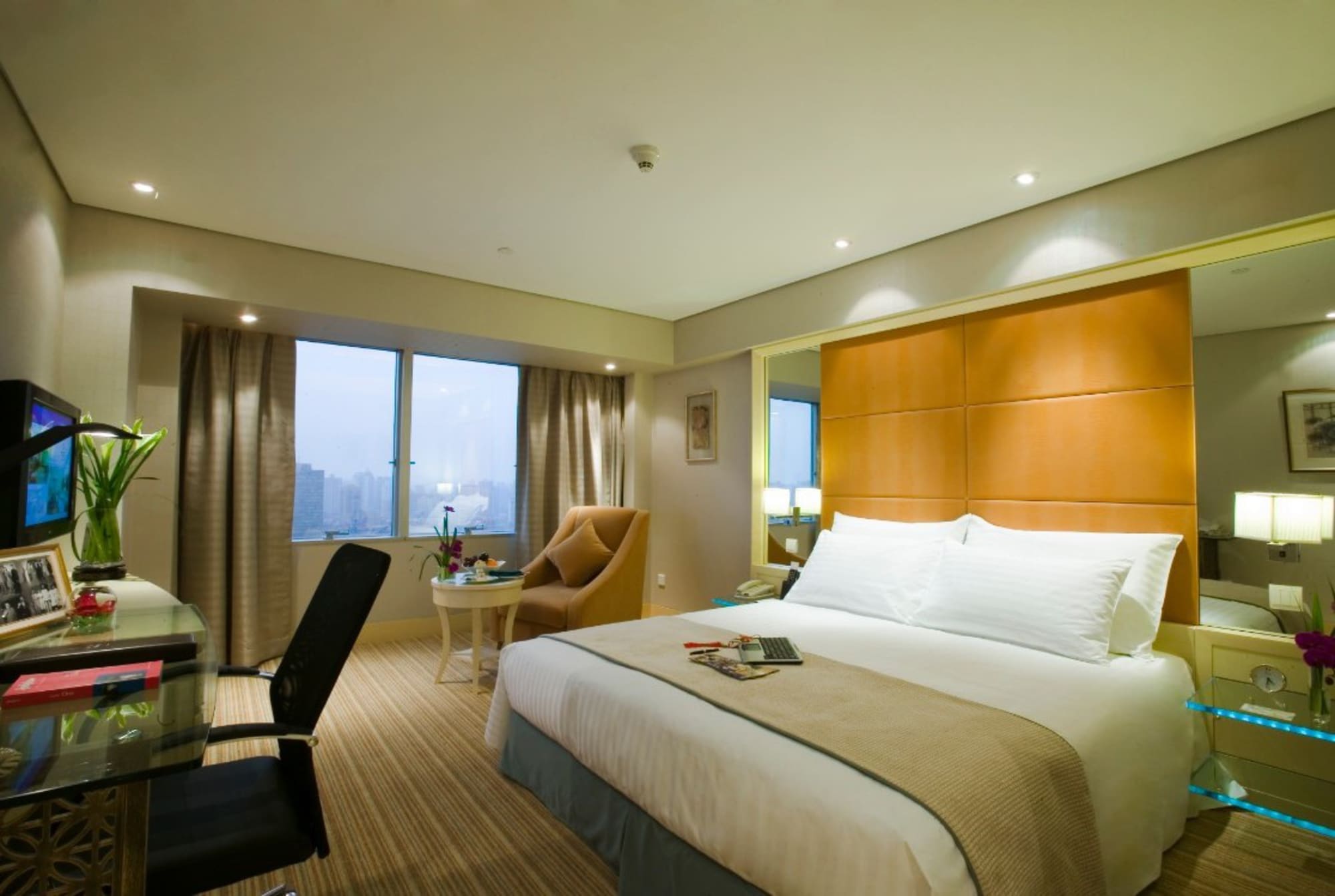 Jinjiang Tower Hotel in Shanghai:  China Shanghai Jinjiang - Wohnbeispiel