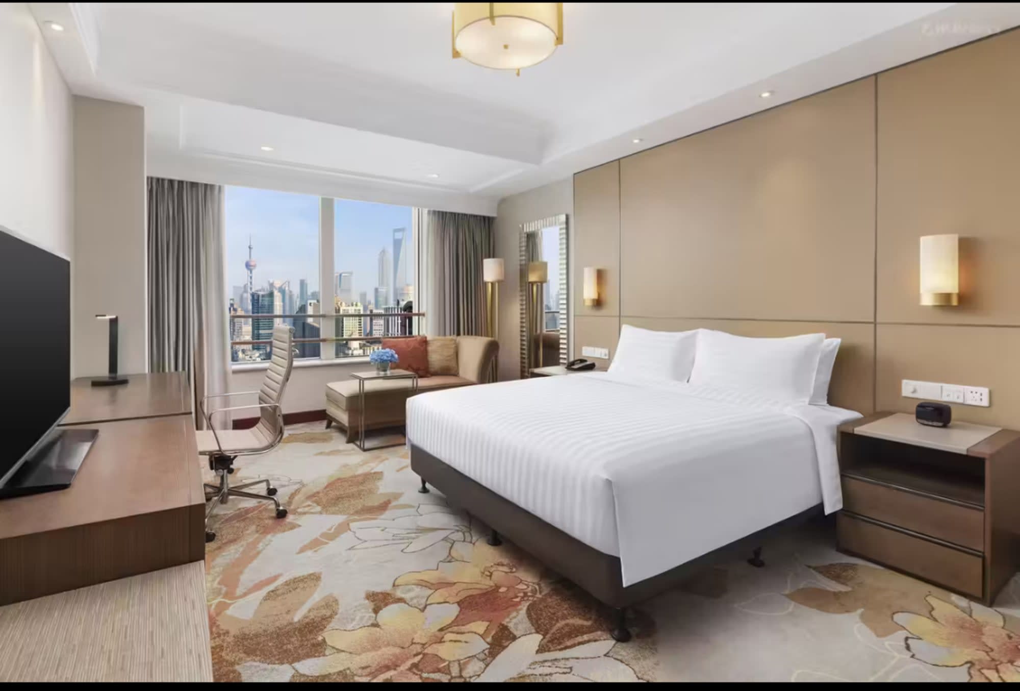 Radisson Blu New World in Shanghai:  China Shanghai Radisson Blu New World - Wohnbeispiel