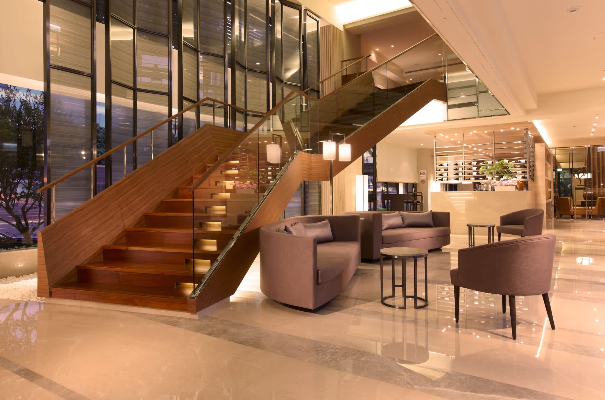 Hotel Cozzi Minsheng in Taipei:  Taiwan Taipei Cozzi Minsheng - Lobby
