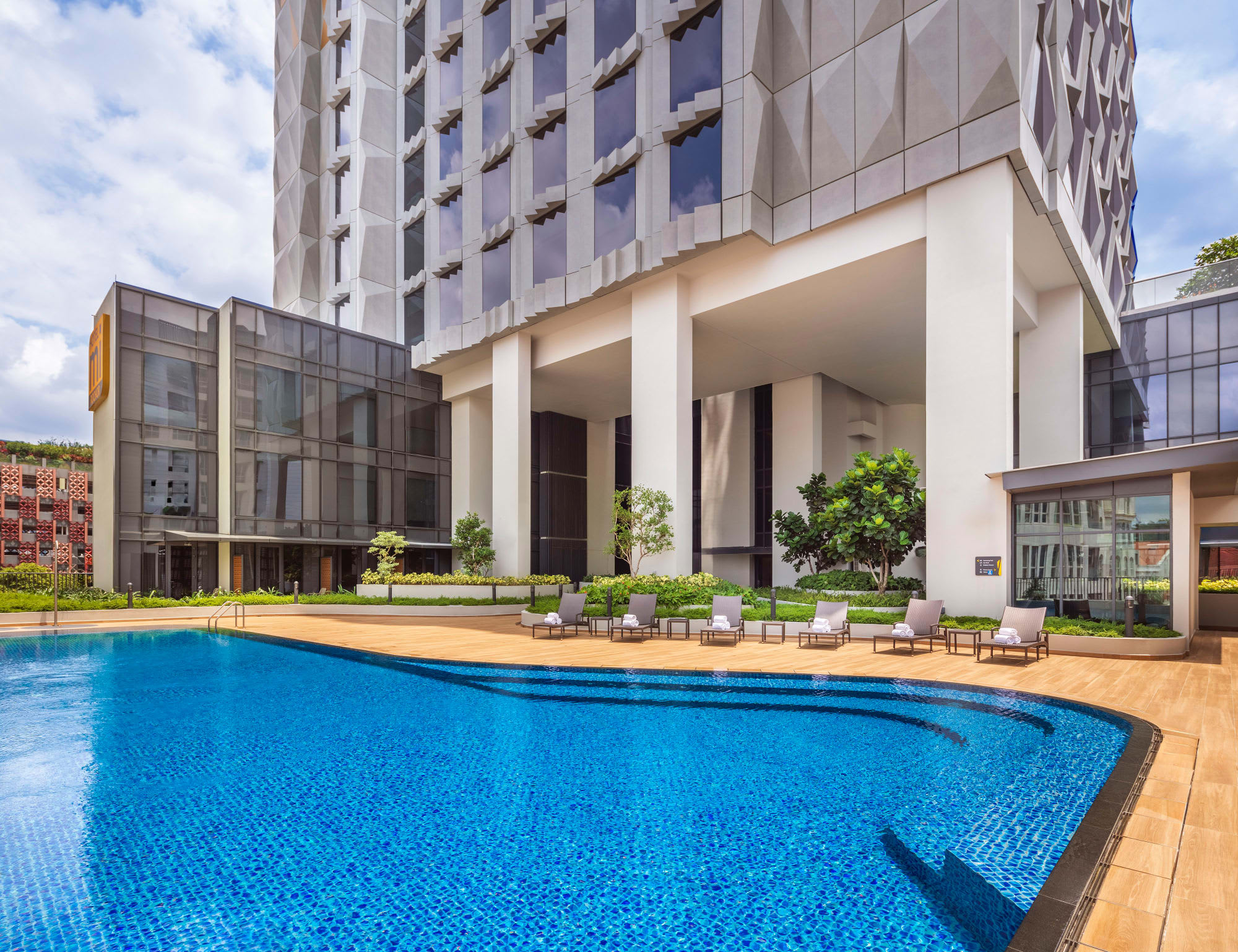 Hotel Mi Rochor in Singapur: Singapur Hotel Mi Rochor - Pool