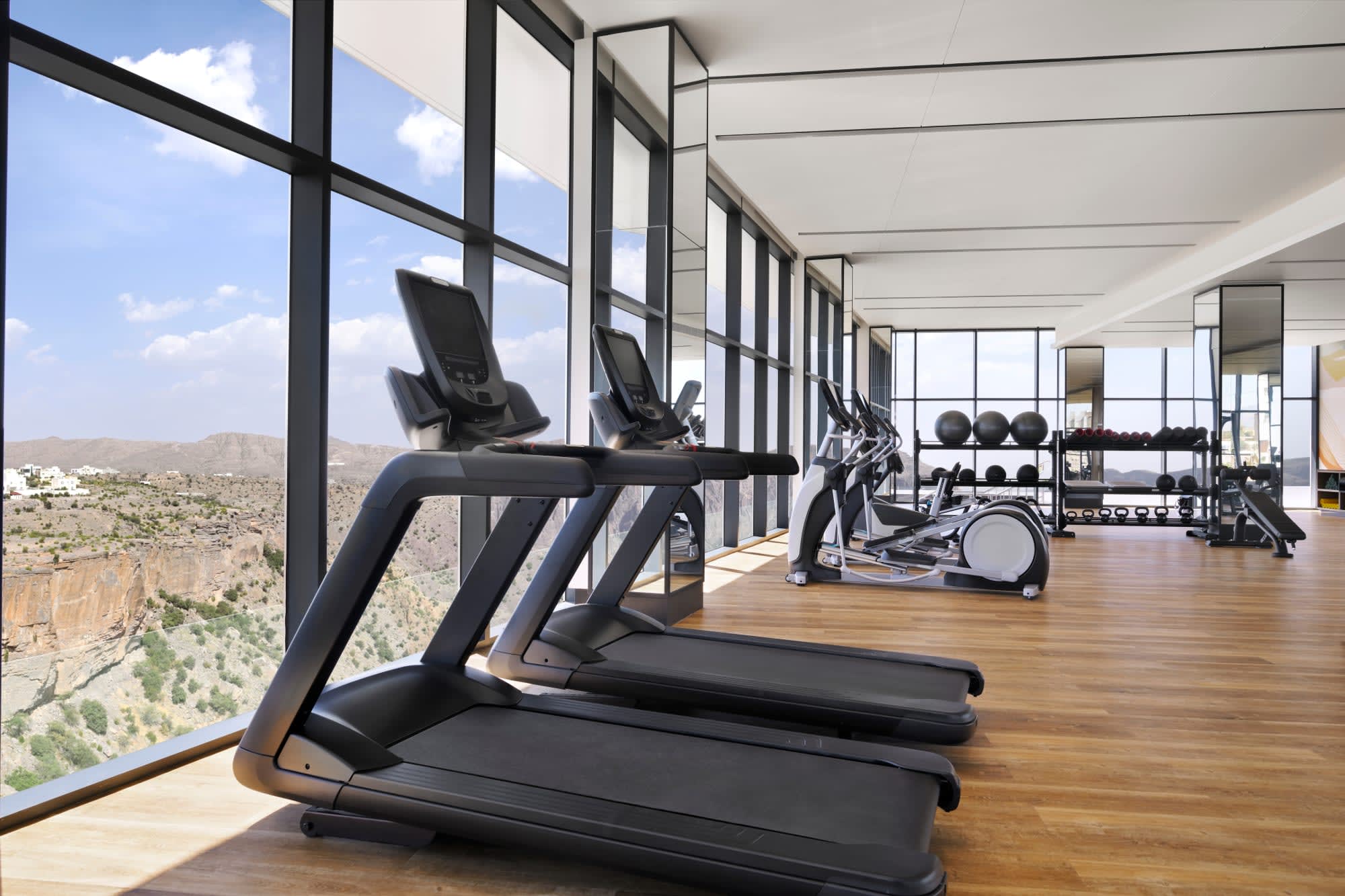 Hotel Indigo Jabal Akhdar Resort & Spa by IHG in Gebirge:  Oman Indigo Jebel Akhdar Gym