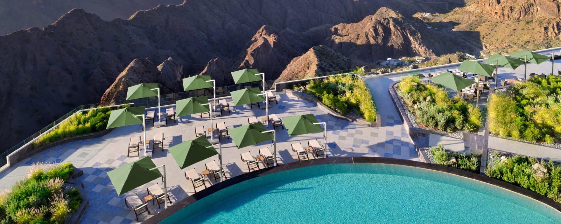 Hotel Indigo Jabal Akhdar Resort & Spa by IHG in Gebirge:  Oman Indigo Jebel Akhdar Pool