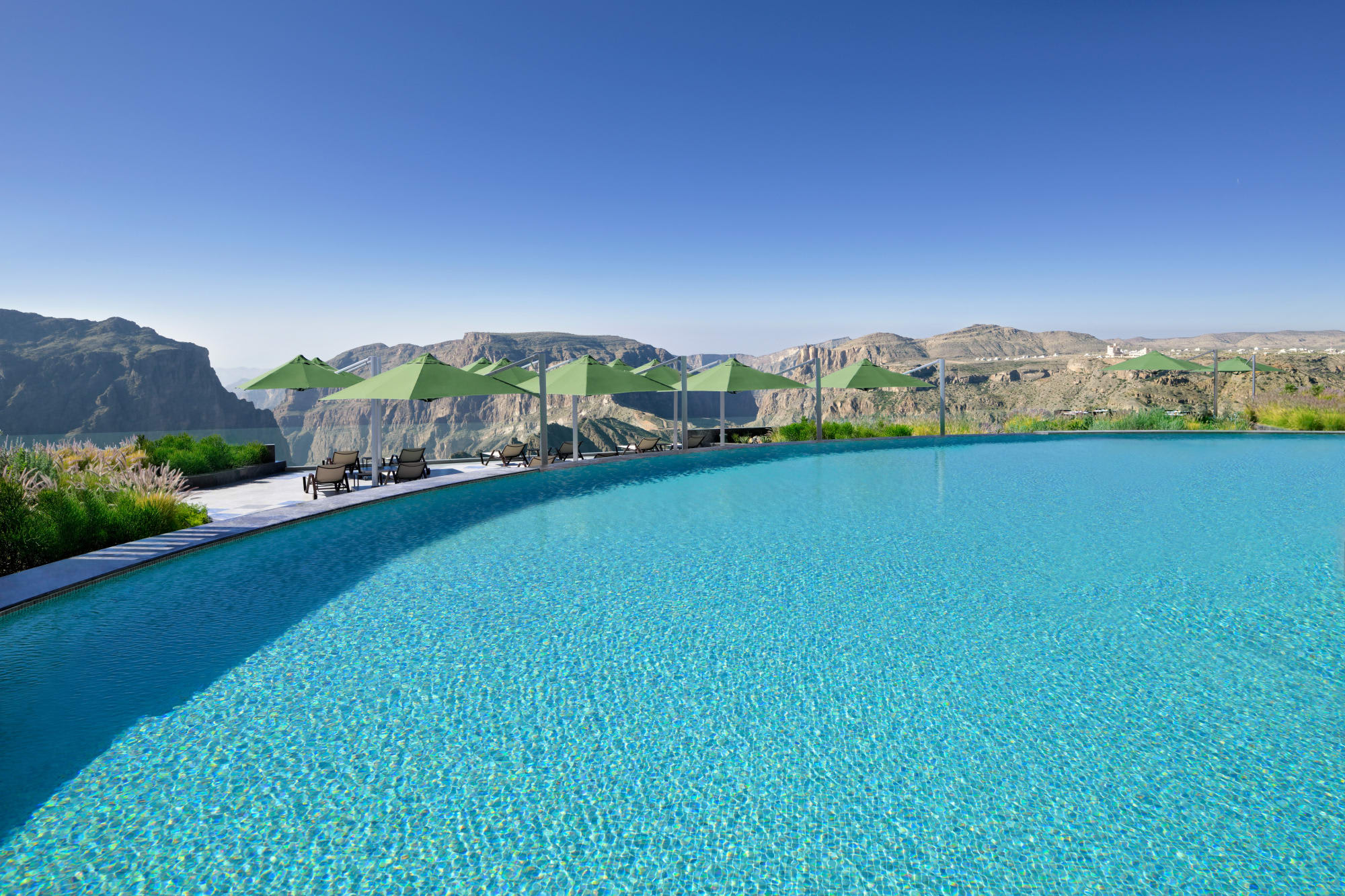 Hotel Indigo Jabal Akhdar Resort & Spa by IHG in Gebirge:  Oman Indigo Jebel Akhdar Pool