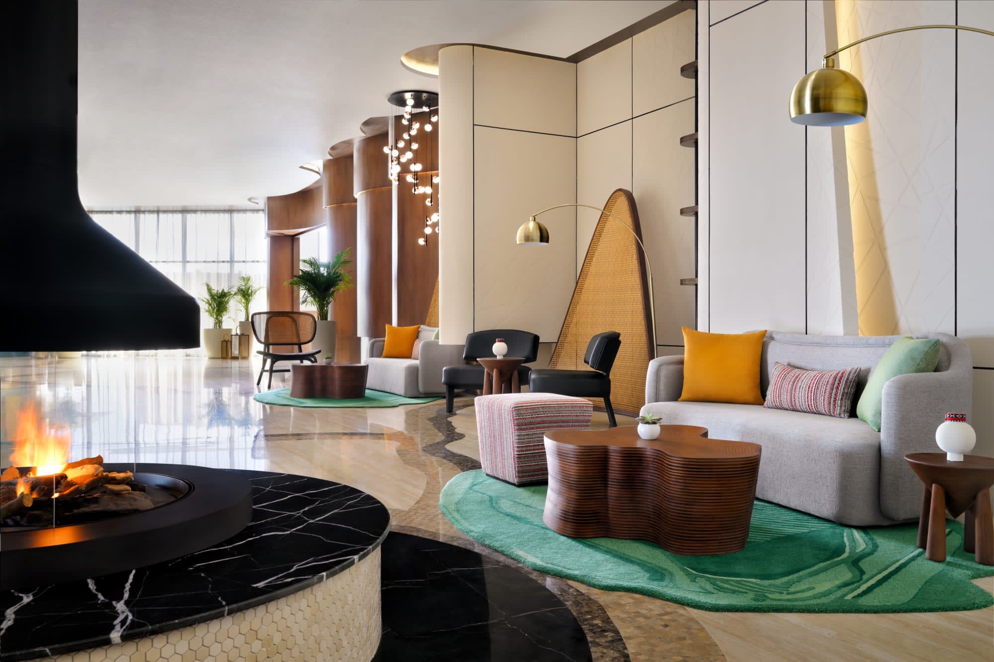Hotel Indigo Jabal Akhdar Resort & Spa by IHG in Gebirge:  Oman Indigo Jebel Akhdar Lobby