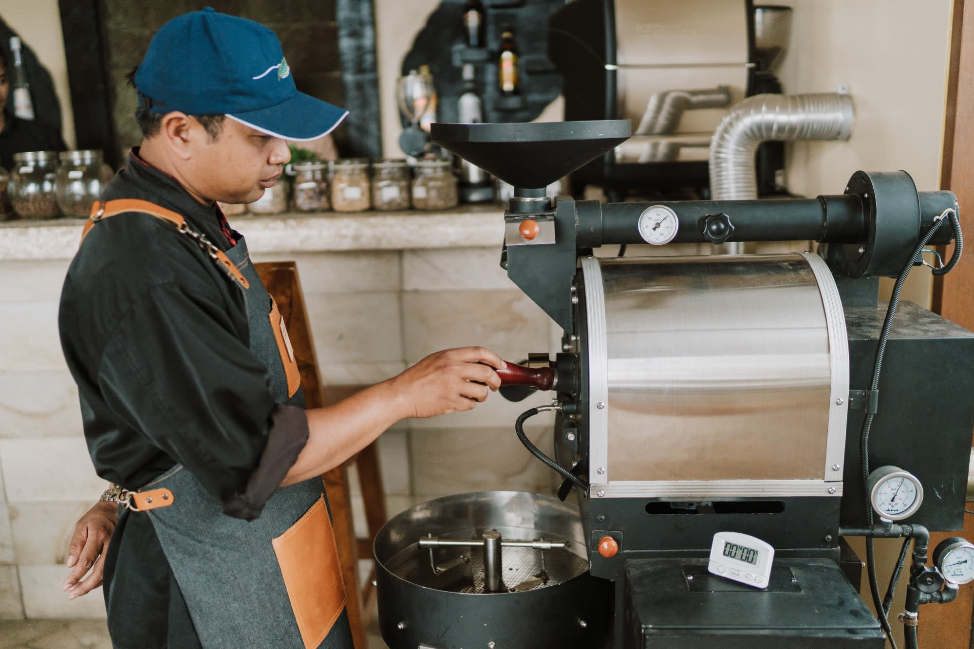 Munduk Moding Plantation Nature Resort in Nord-Bali:  Indonesien Bali Munduk Moding Plantation Kaffee 