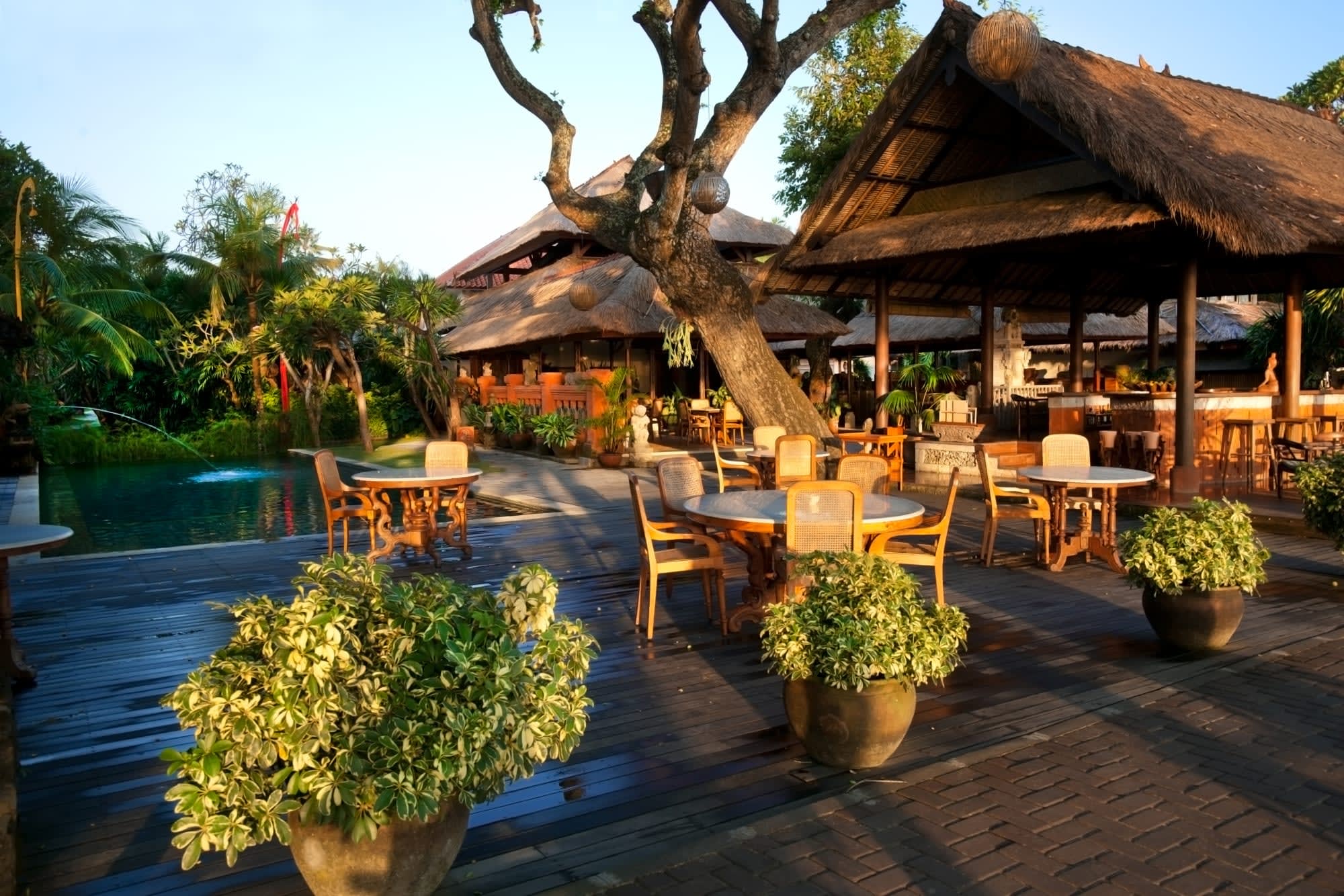 Tandjung Sari Hotel in Süd-Bali: Bali Tandjung Sari Restaurant
