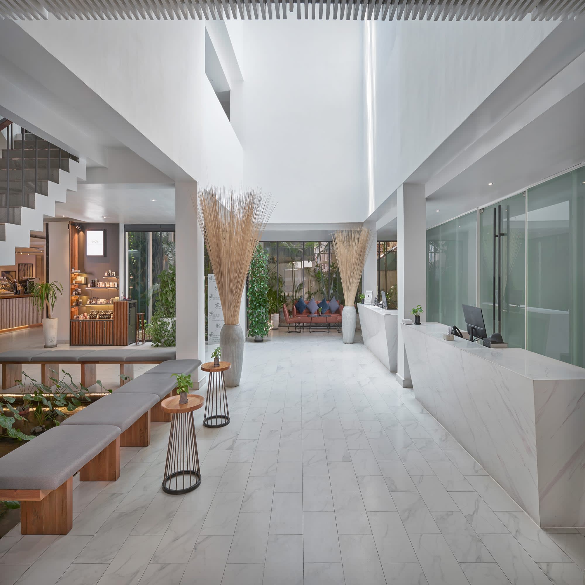 Baitong Hotel & Resort in Phnom Penh:  Baitong Hotel und Resort Lobby