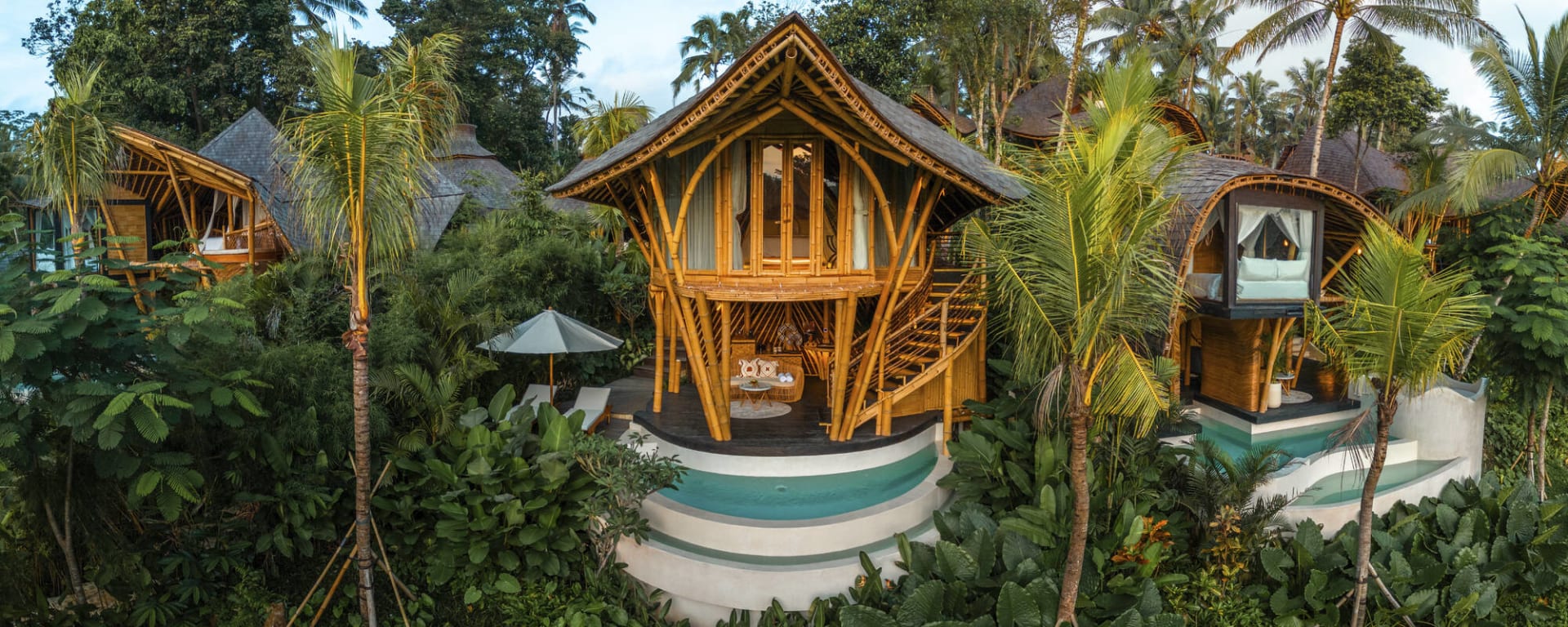 Bambootel Sawah View in Zentral-Bali | Ubud: Bambootel Sawah View Pool Villa