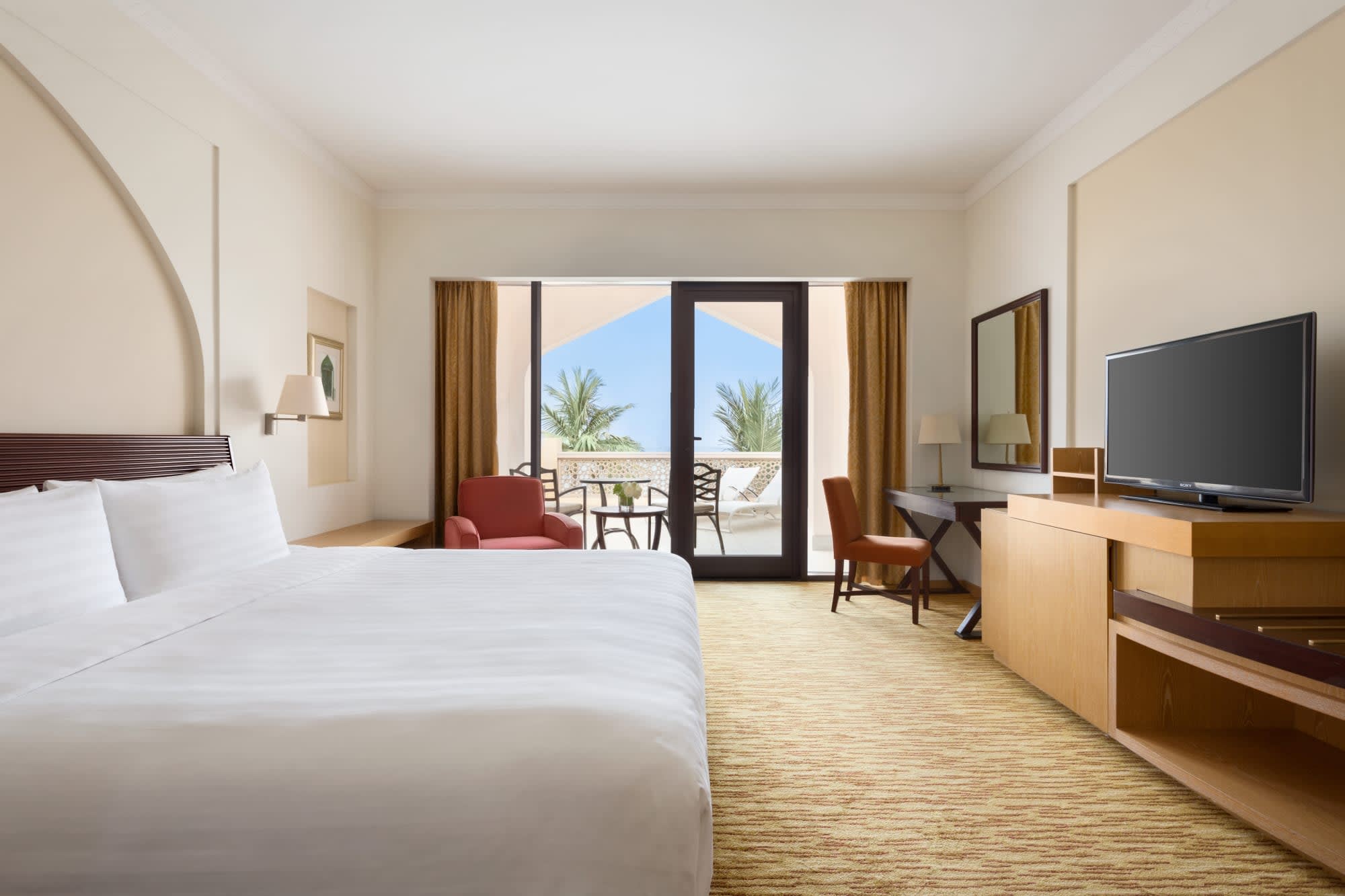 Hilton Muscat Al Bandar:  Hilton Muscat Al Bandar Guest Room