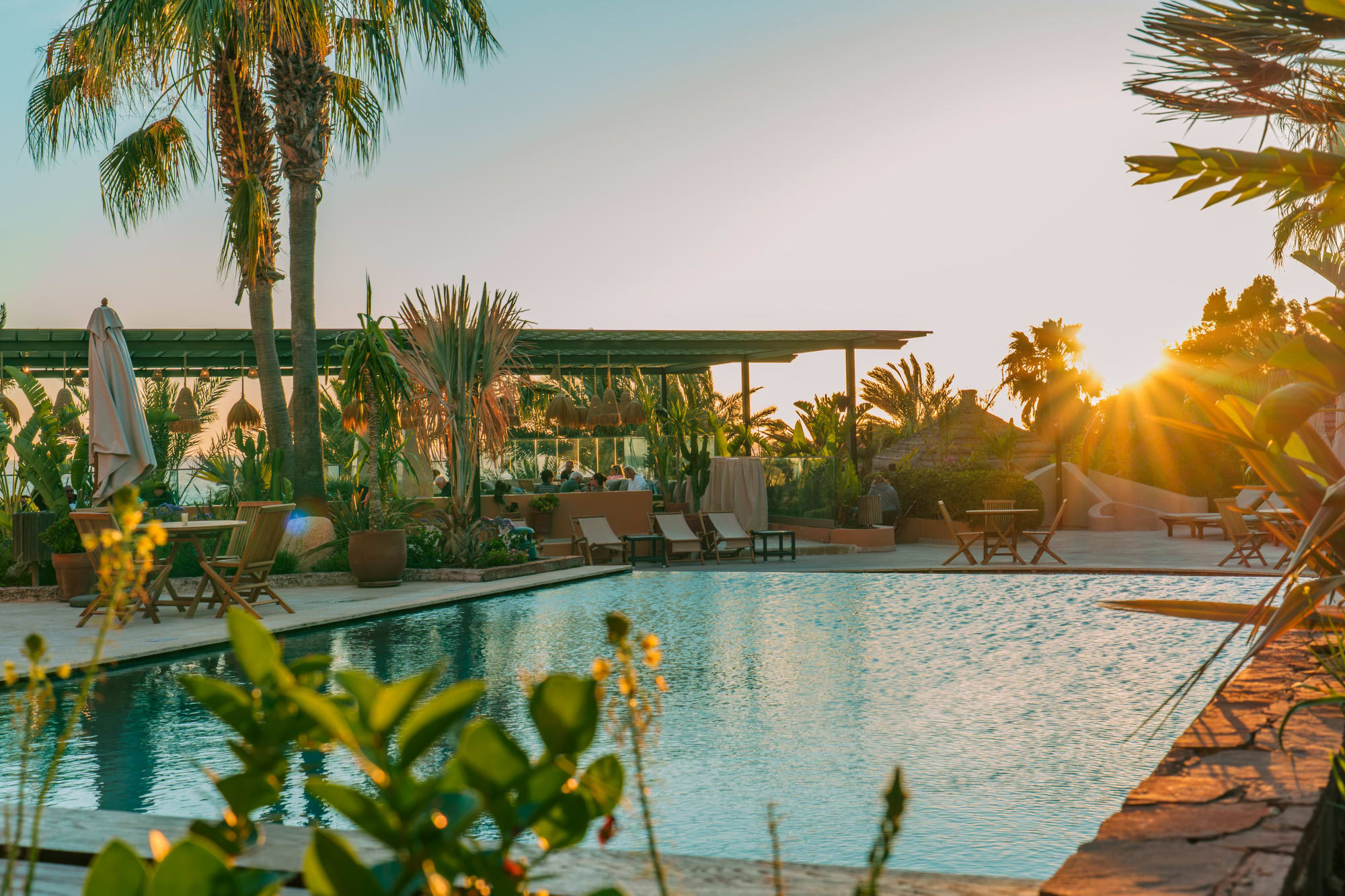 Paradis Plage Surf Yoga Resort & Spa in Agadir | Taghazout: Paradis Plage Pool