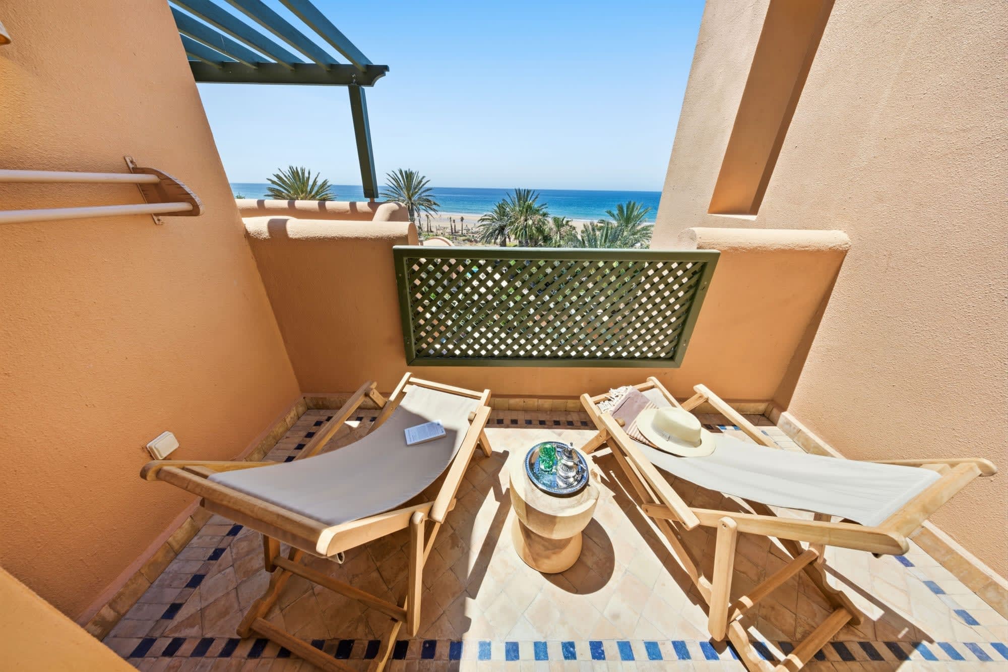 Paradis Plage Surf Yoga Resort & Spa in Agadir | Taghazout: Paradis Plage Premium Suite Meerblick