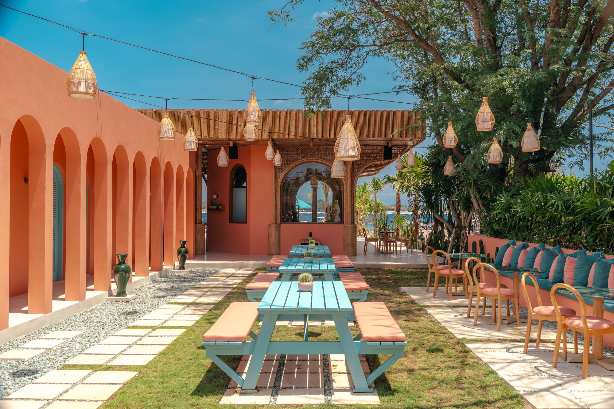BASK Gili Meno:  Restaurant