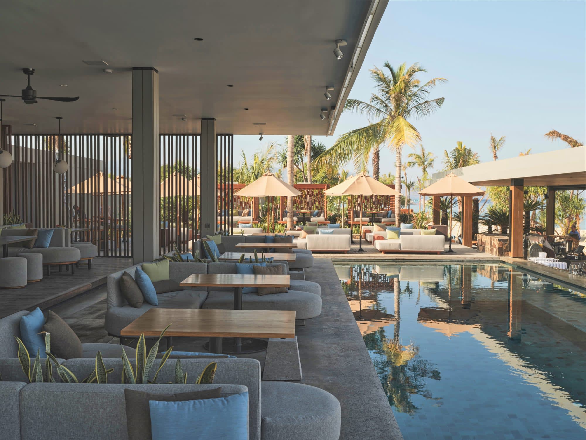 BASK Gili Meno:  Beach Club