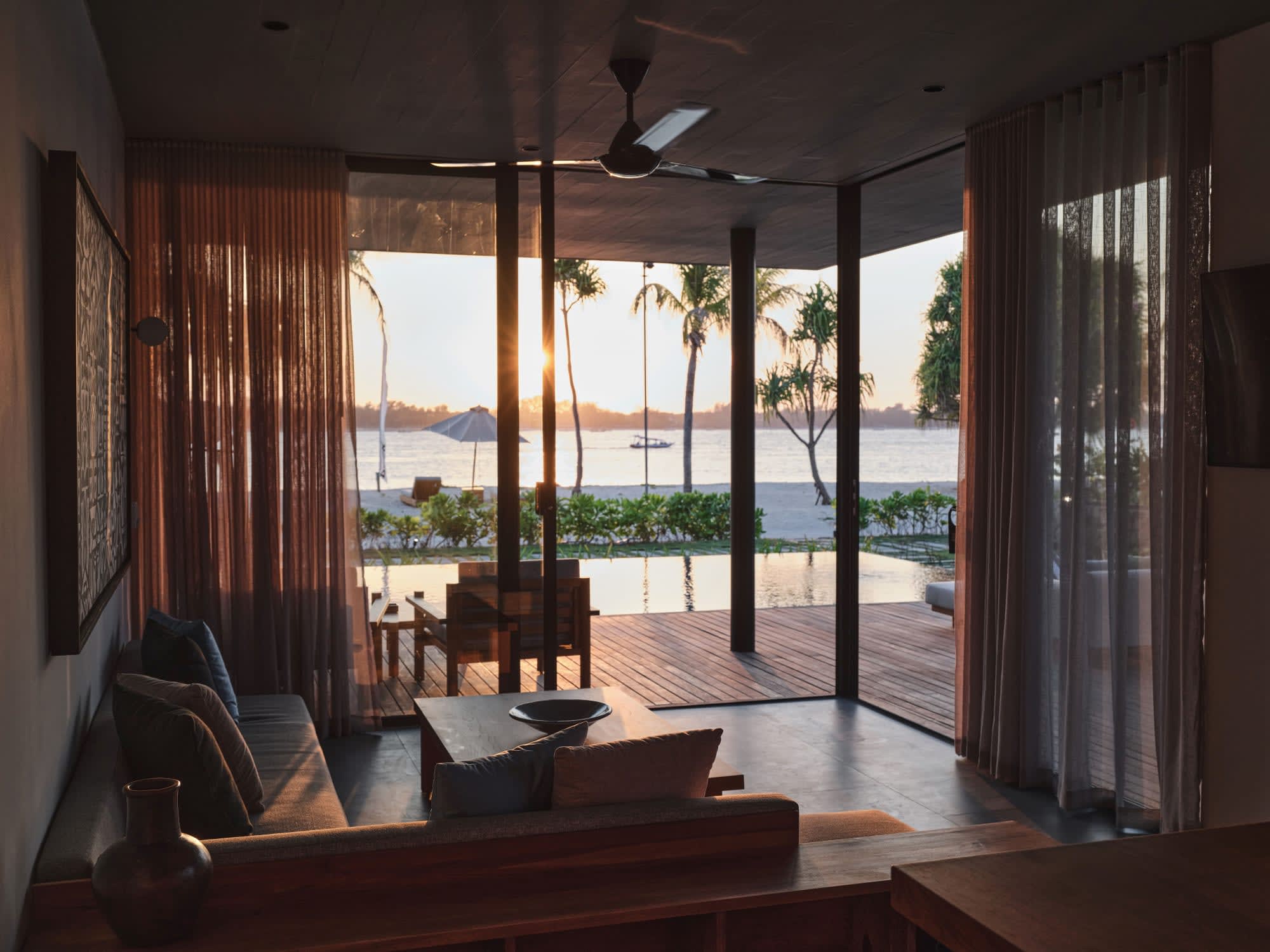 BASK Gili Meno:  Beachfront Pool Villa