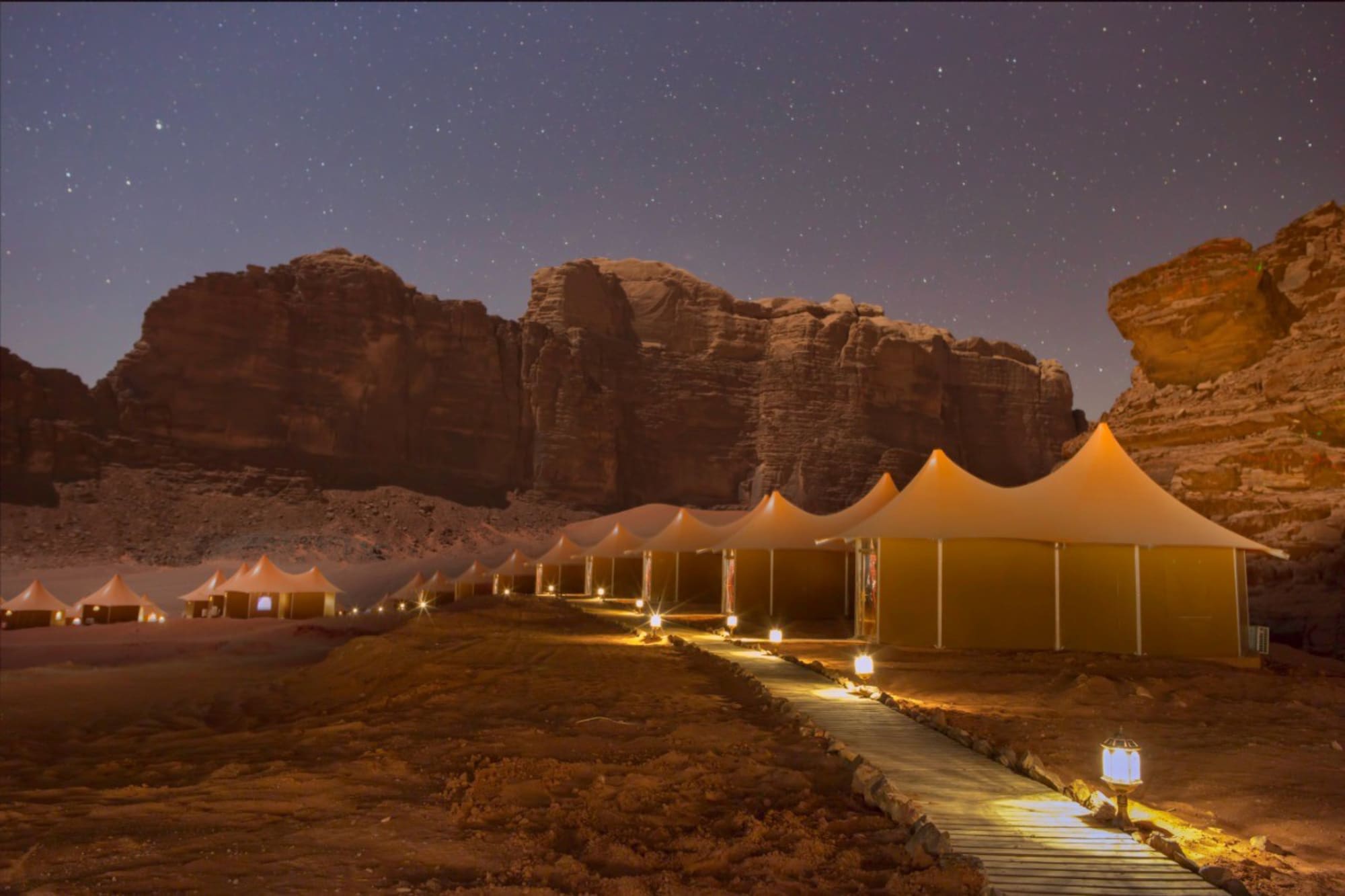 Memories Aicha Luxury Camp in Wadi Rum:  Aicha Camp Wadi Rum