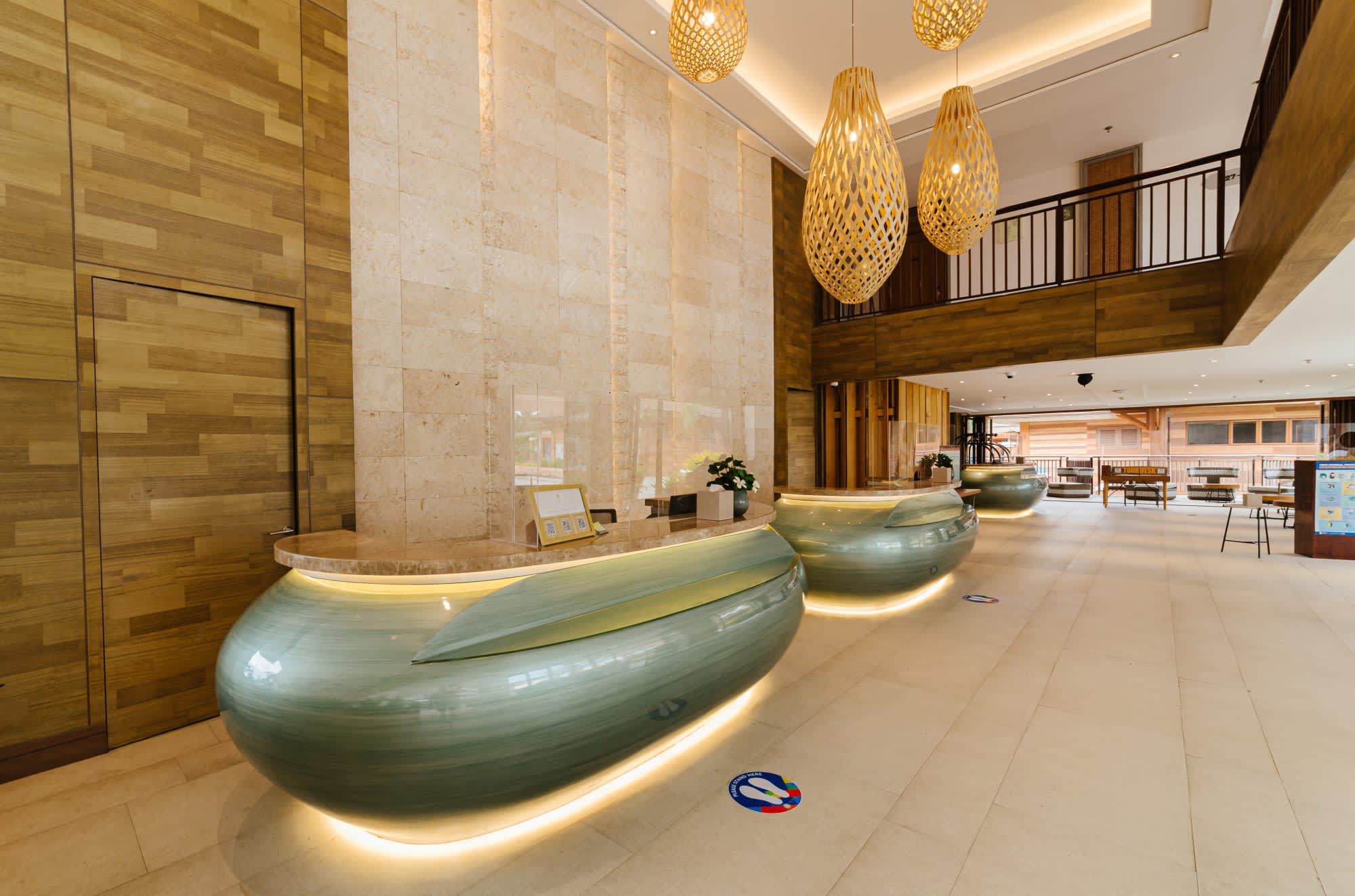 Modala Beach Resort in Bohol:  Modala Beach Resort Lobby 