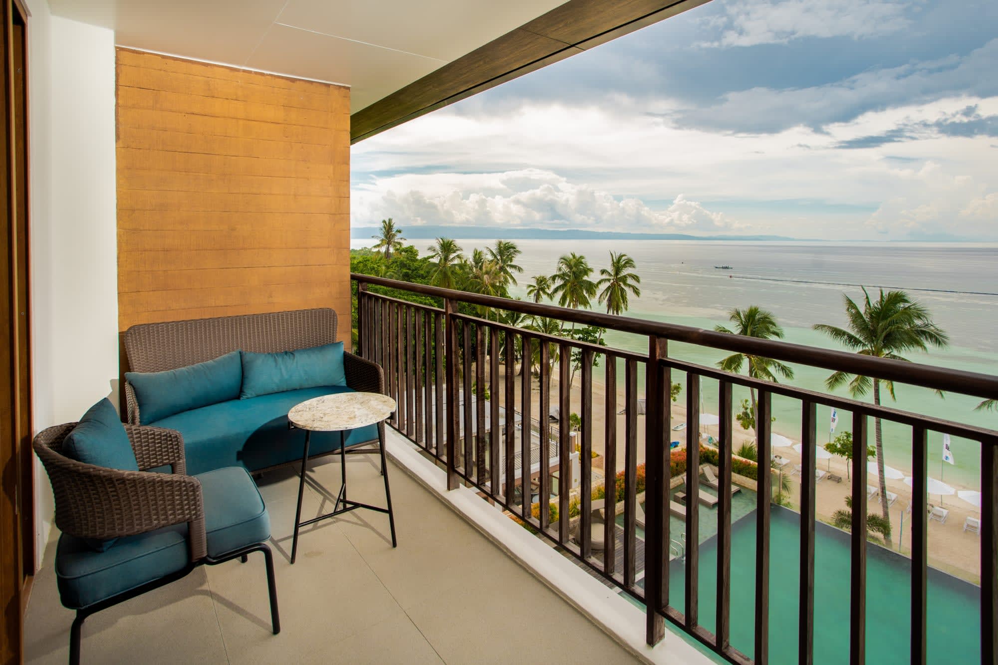 Modala Beach Resort in Bohol:  Modala Beach Resort Lantaw Ocean-Zimmer 