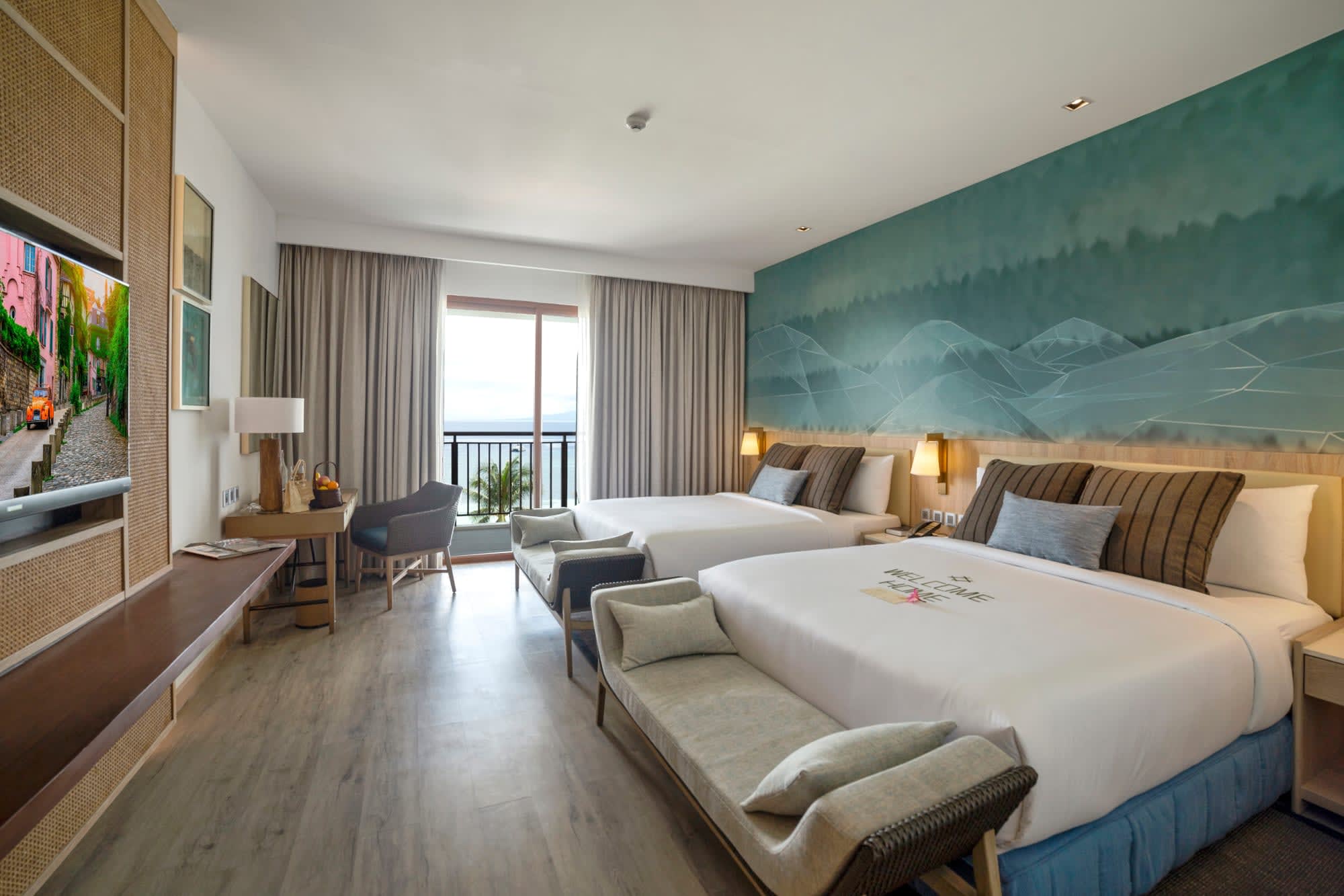 Modala Beach Resort in Bohol:  Modala Beach Resort Lantaw Ocean-Zimmer 
