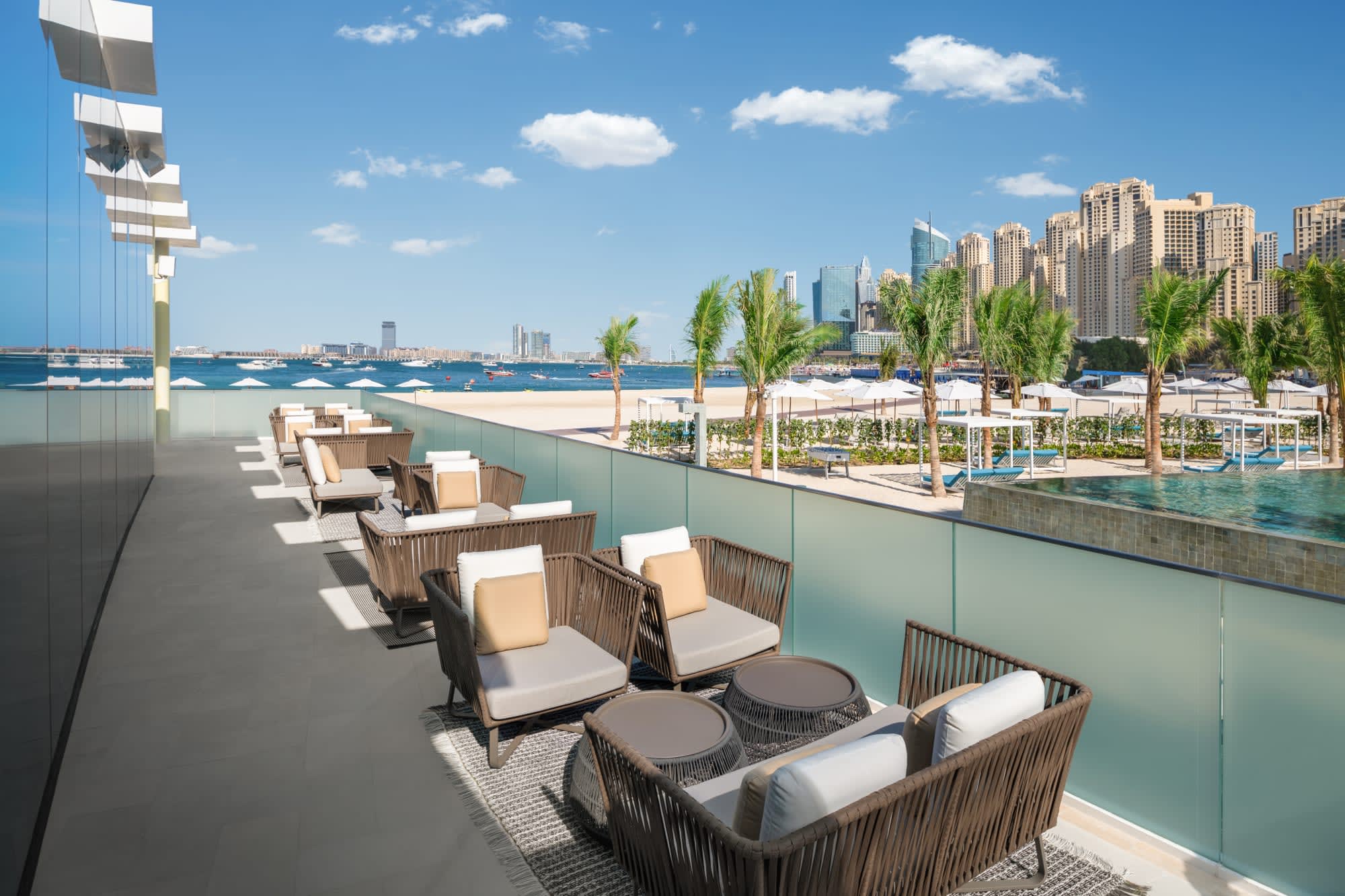 Address Beach Resort in Dubai: Address Beach Resort Restaurant Beach Grill