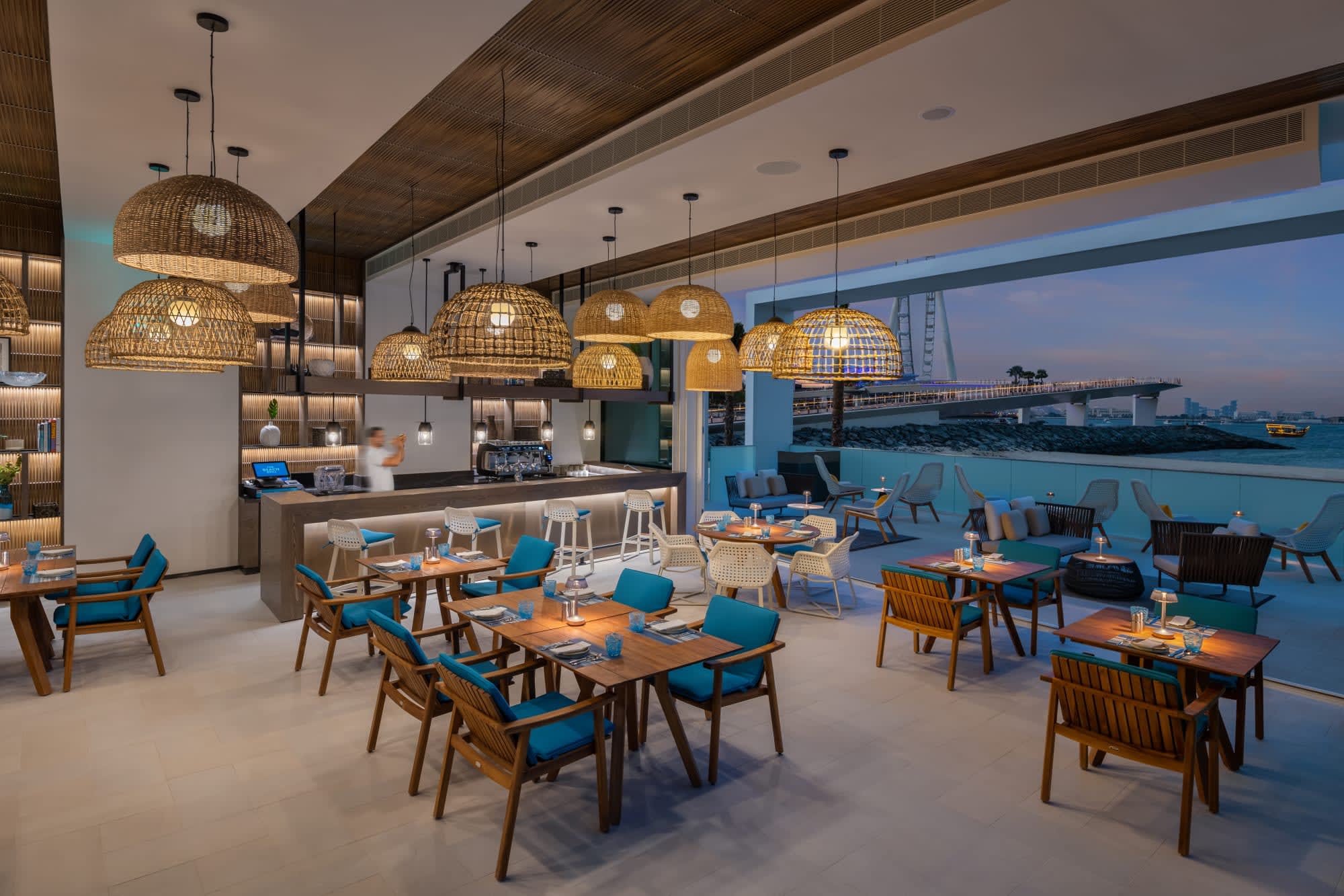 Address Beach Resort in Dubai: Address Beach Resort Restaurant Beach Grill