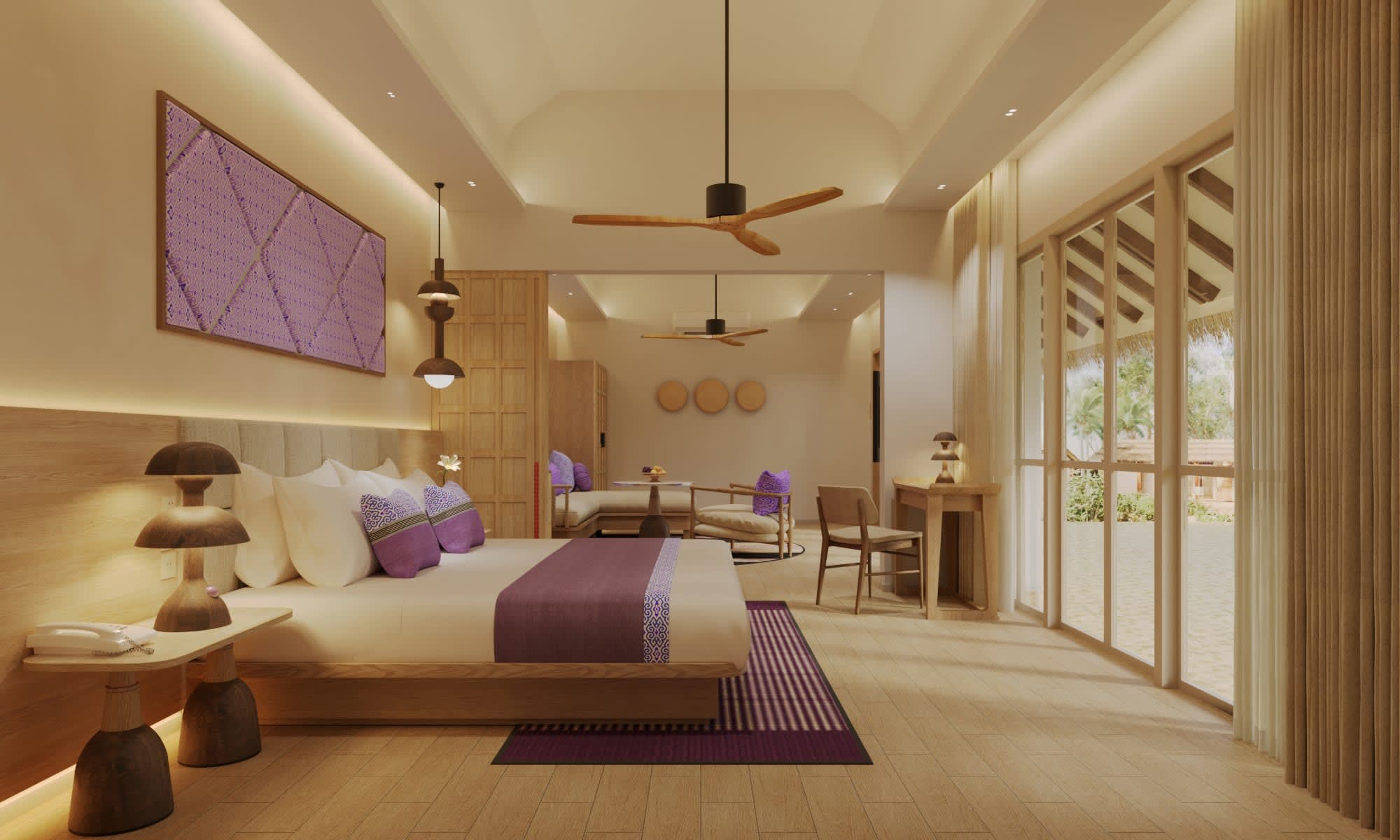 Outrigger Phi Phi Island Resort in Ko Phi Phi:  Outrigger Phi Phi Island Resort