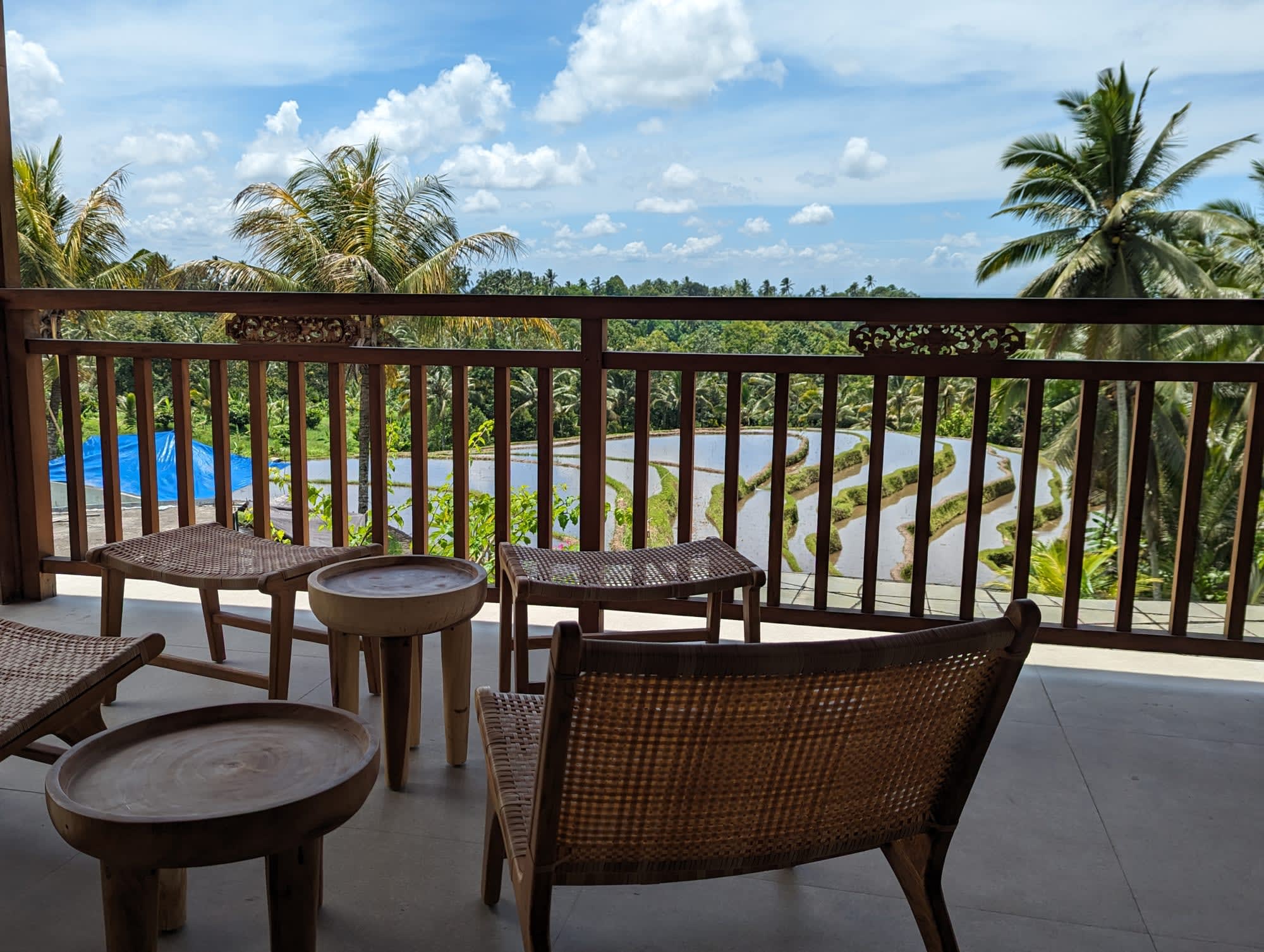 Natur & Kultur Tabanan ab Süd-Bali: room: Indonesien Bali Puri Dajuma Terrace