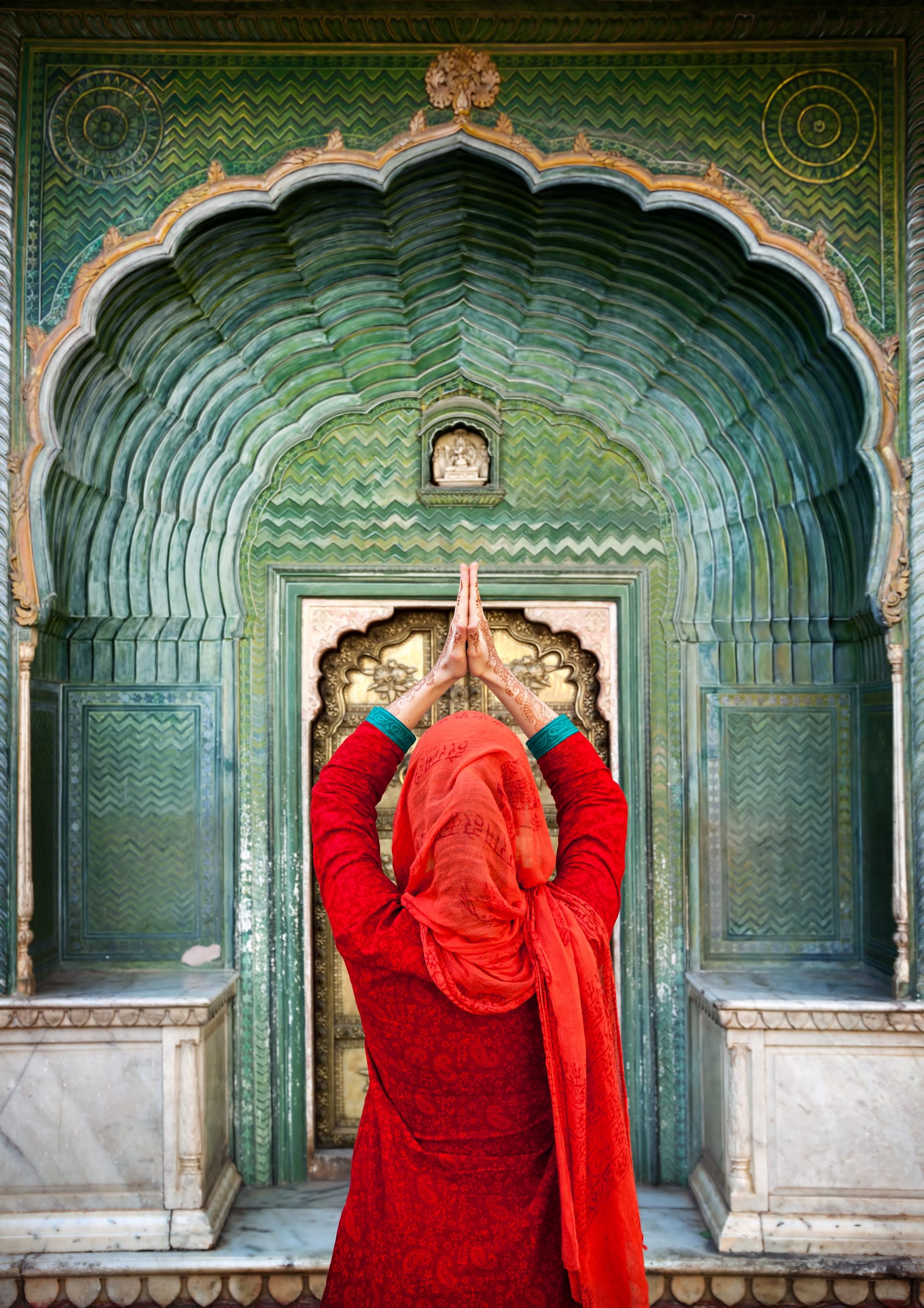 Goldenes Dreieck ab Delhi: Indien Jaipur Stadtpalast
