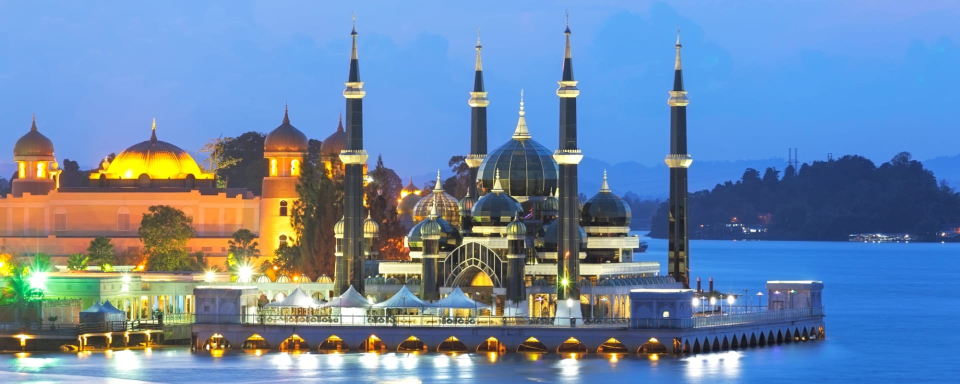 Selbstfahrertour Malaysia - Ostküste ab Kuala Lumpur: Malaysia Kuala Terrengganu Crystal Moschee