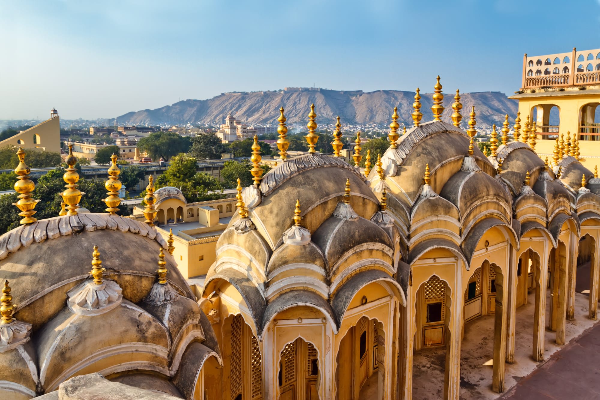 Tempel & Tierwelt Nordindiens ab Delhi: Indien Jaipur City Palast