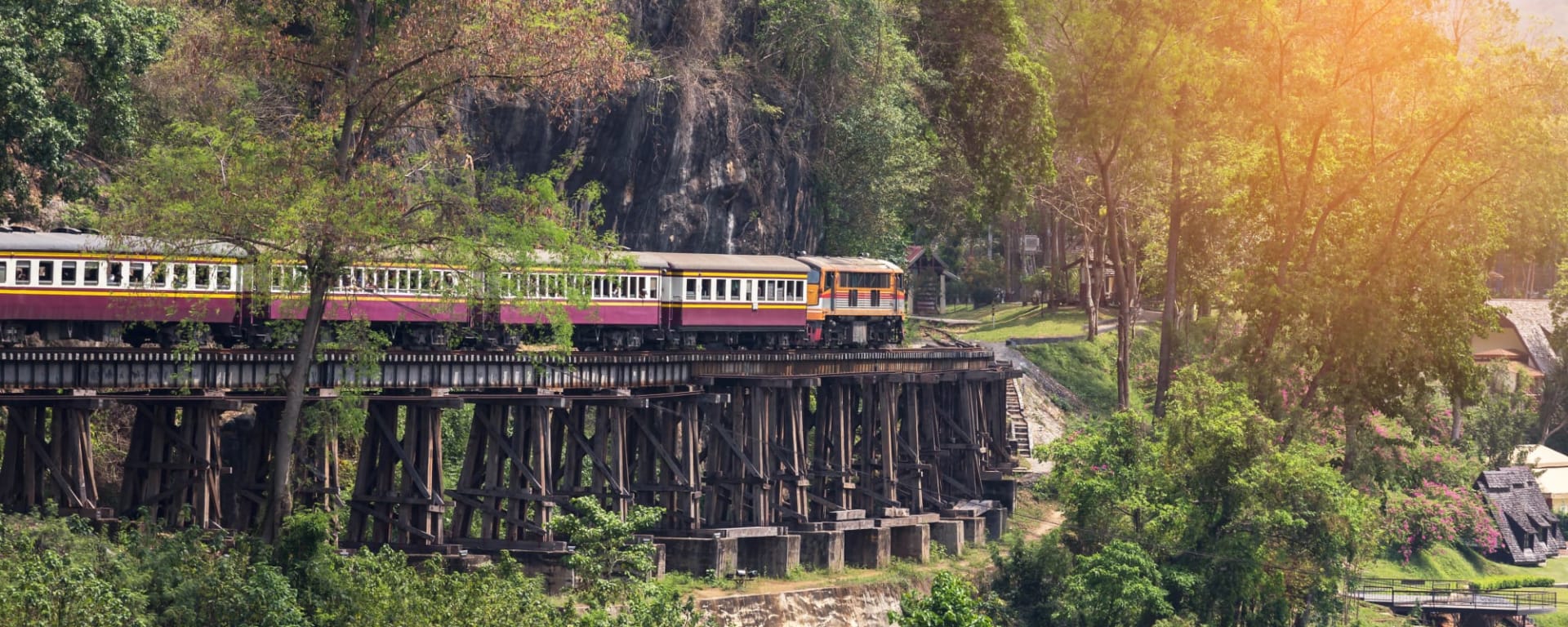 Soft Adventure River Kwai ab Bangkok: Thailand Kanchanaburi