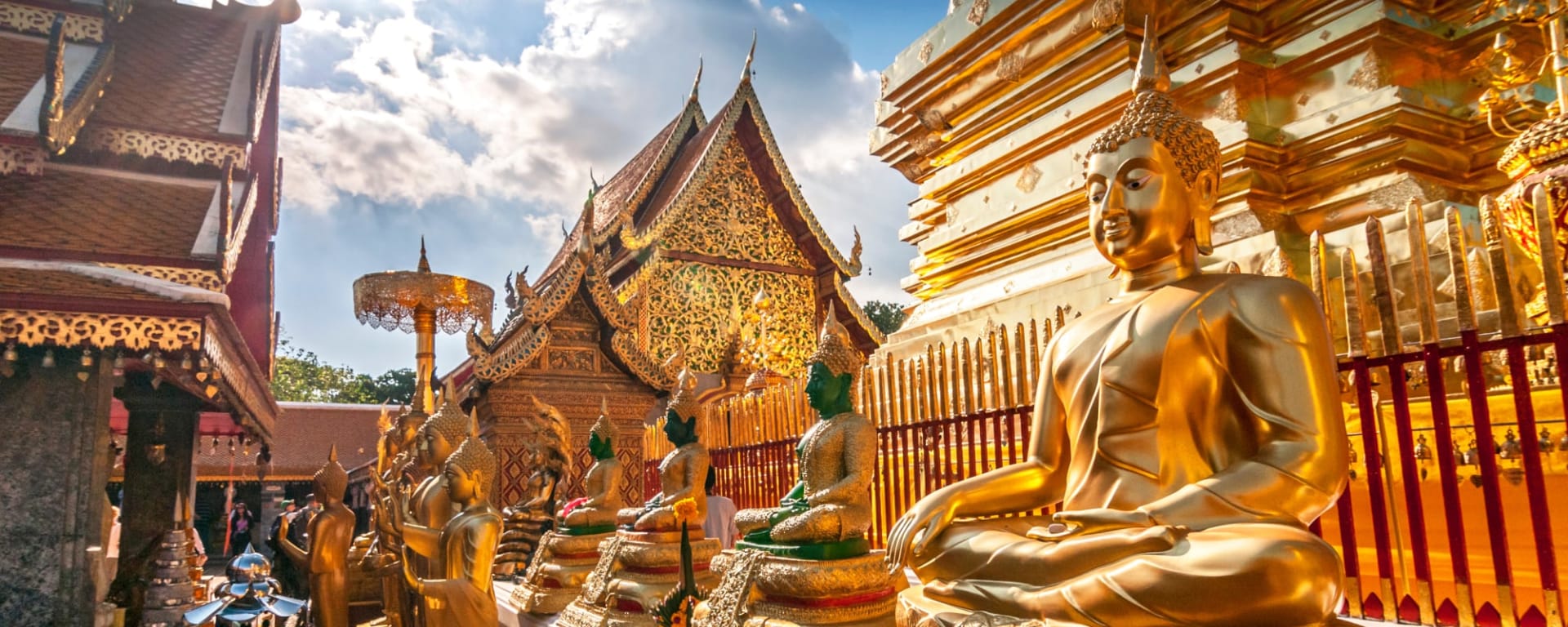 Höhepunkte Thailands - Faszination Siam ab Bangkok: Thailand Chiang Mai Wat Doi Suthep