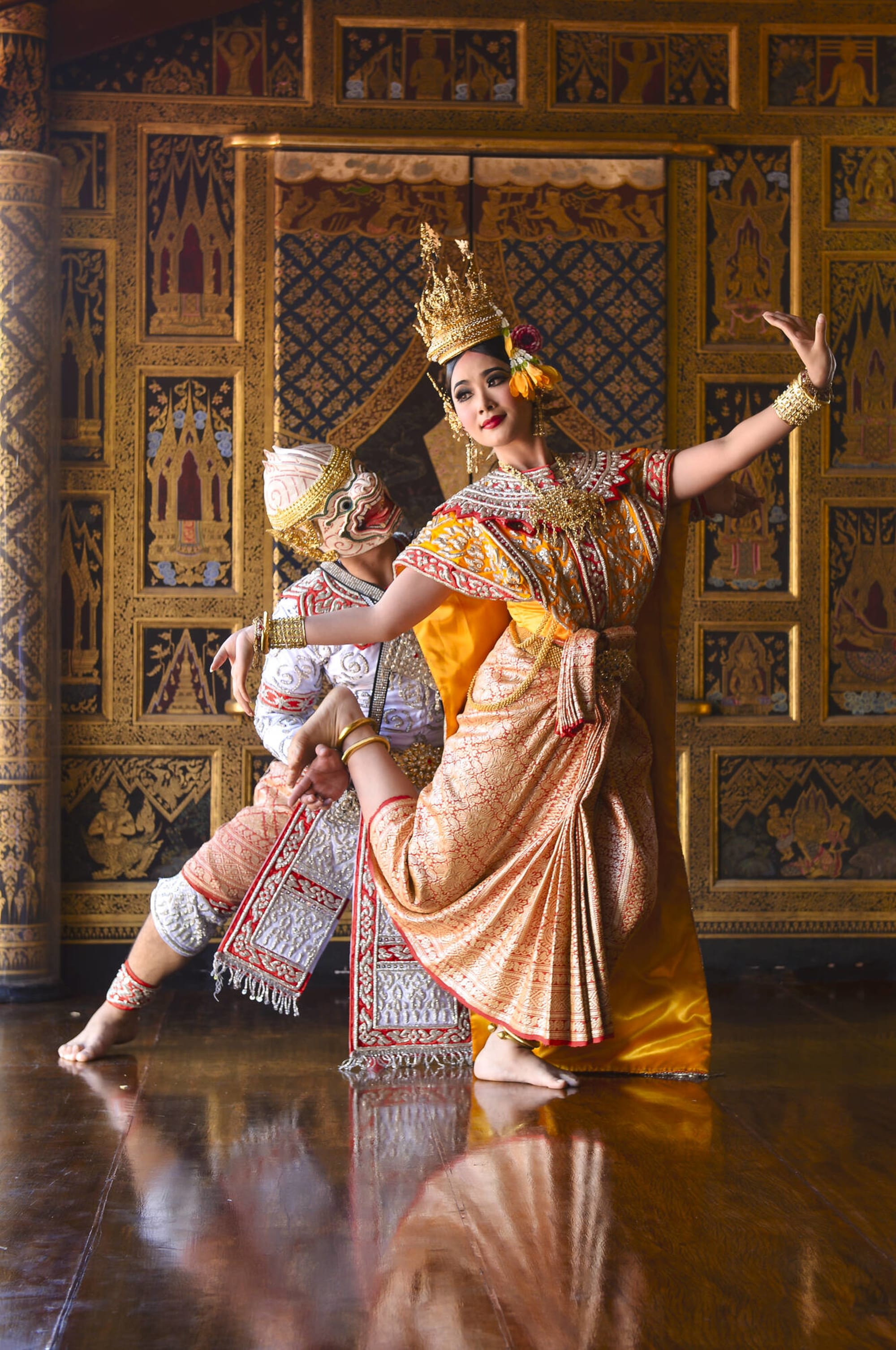 Natur & Kultur rund um Bangkok: Thailand traditionelle Tänzer
