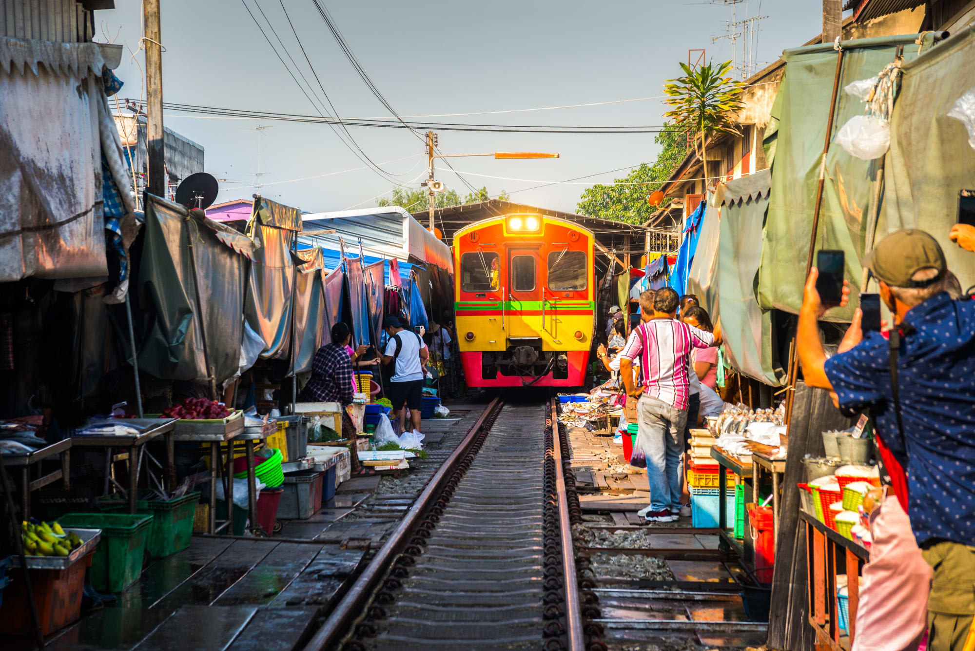 Höhepunkte Thailands - Faszination Siam ab Bangkok: Thailand Bangkok Railway Market