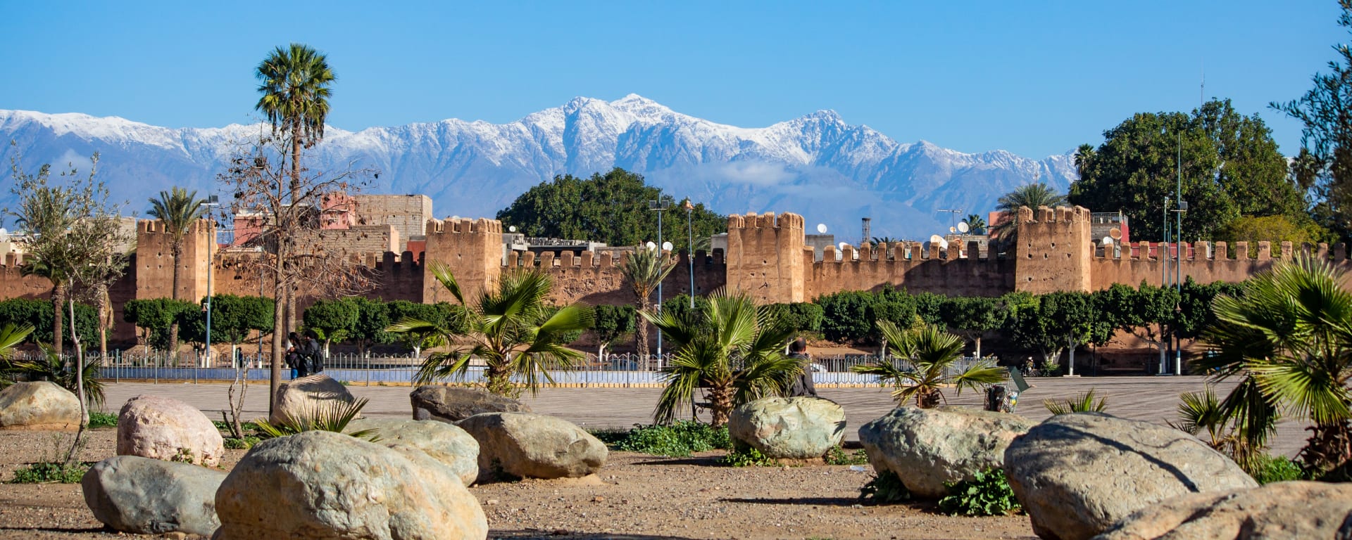 Marokkos Süden - Natur & Kultur ab Marrakesch: Marokko Taroudant Stadtmauer