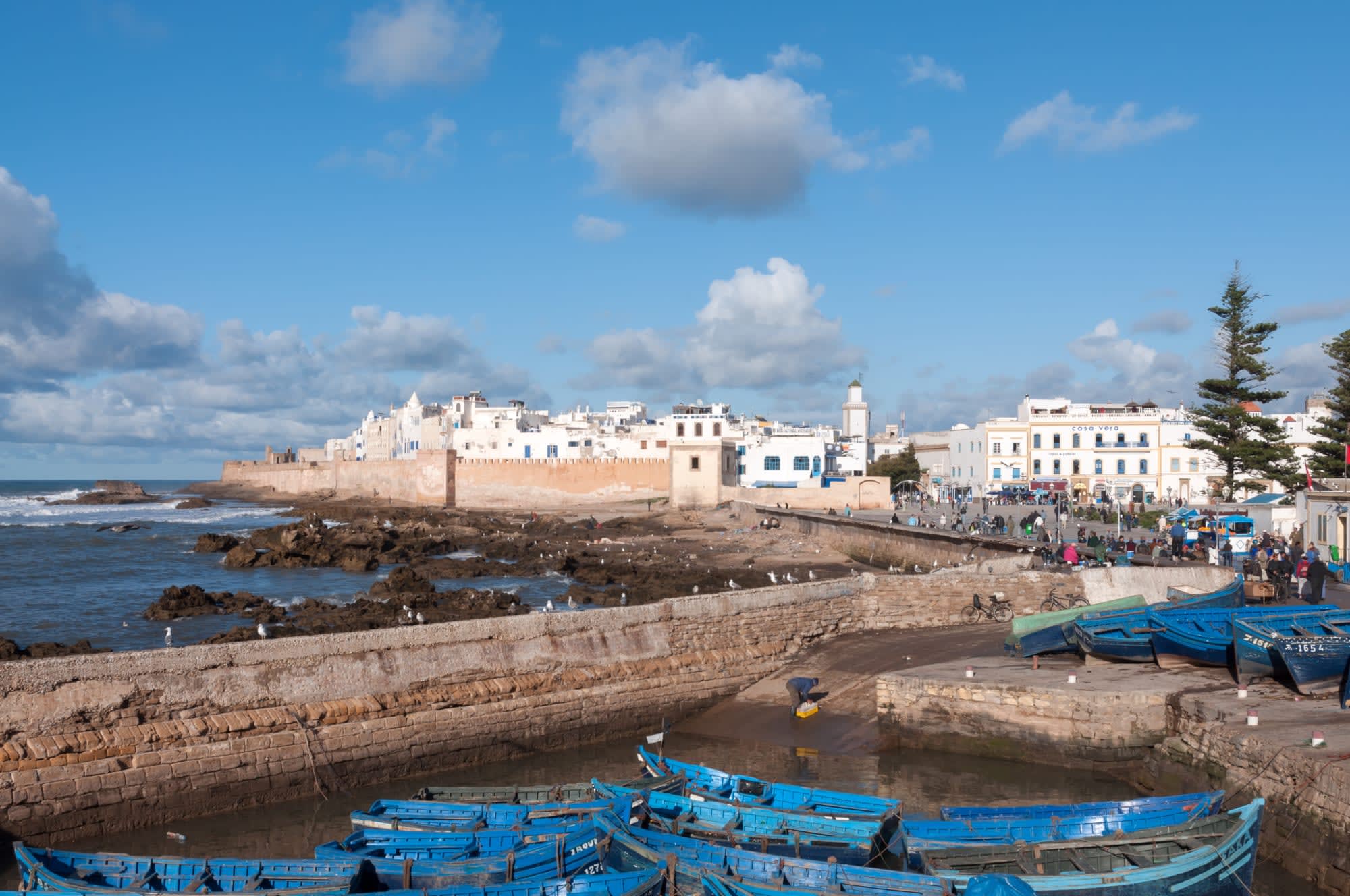 Höhepunkte Marokkos ab Casablanca: Marokko Essaouira Stadtansicht 