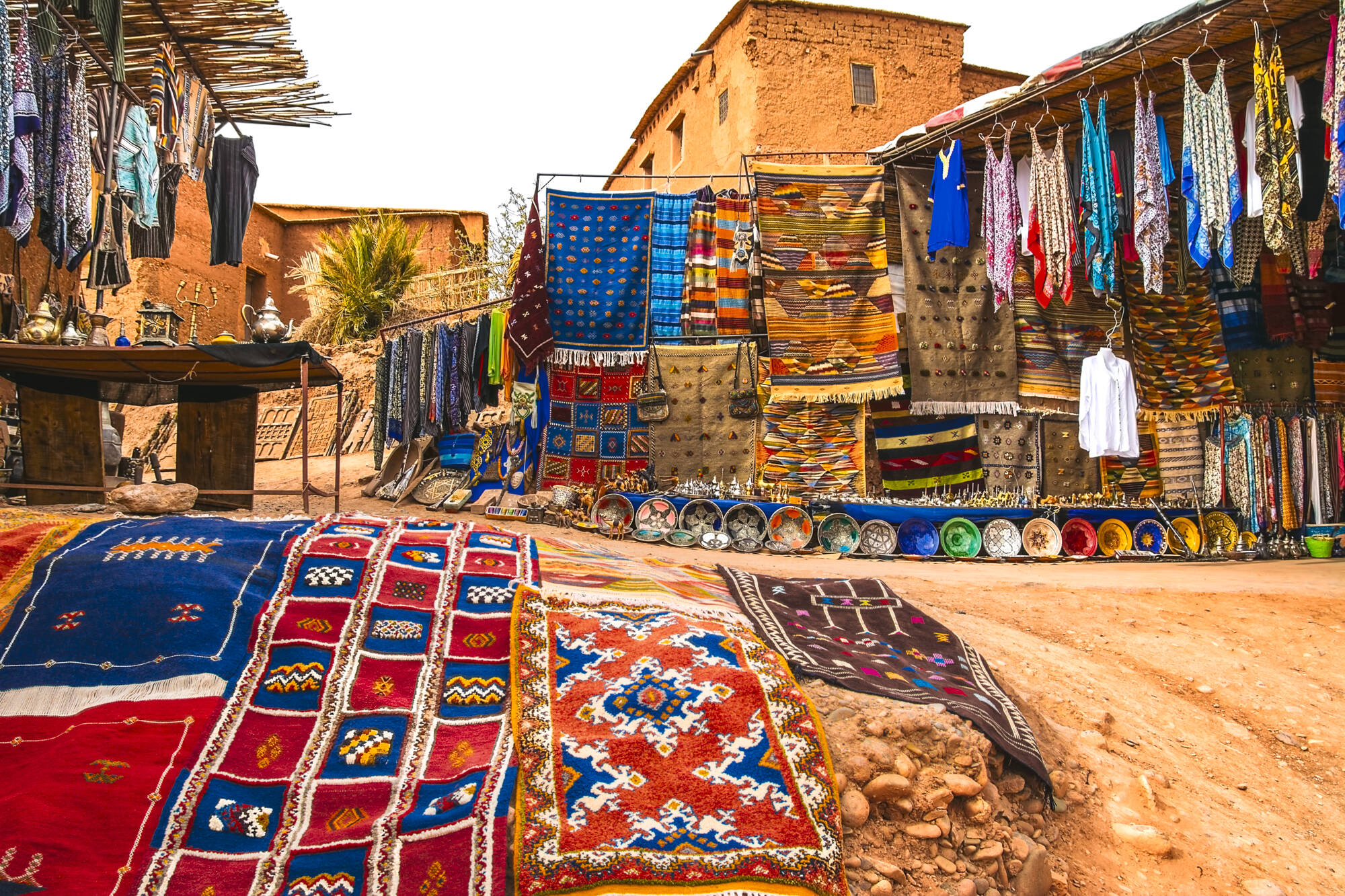 Kurztrip Süden ab Marrakesch: Marokko Ait Benhaddou Souvenirshop