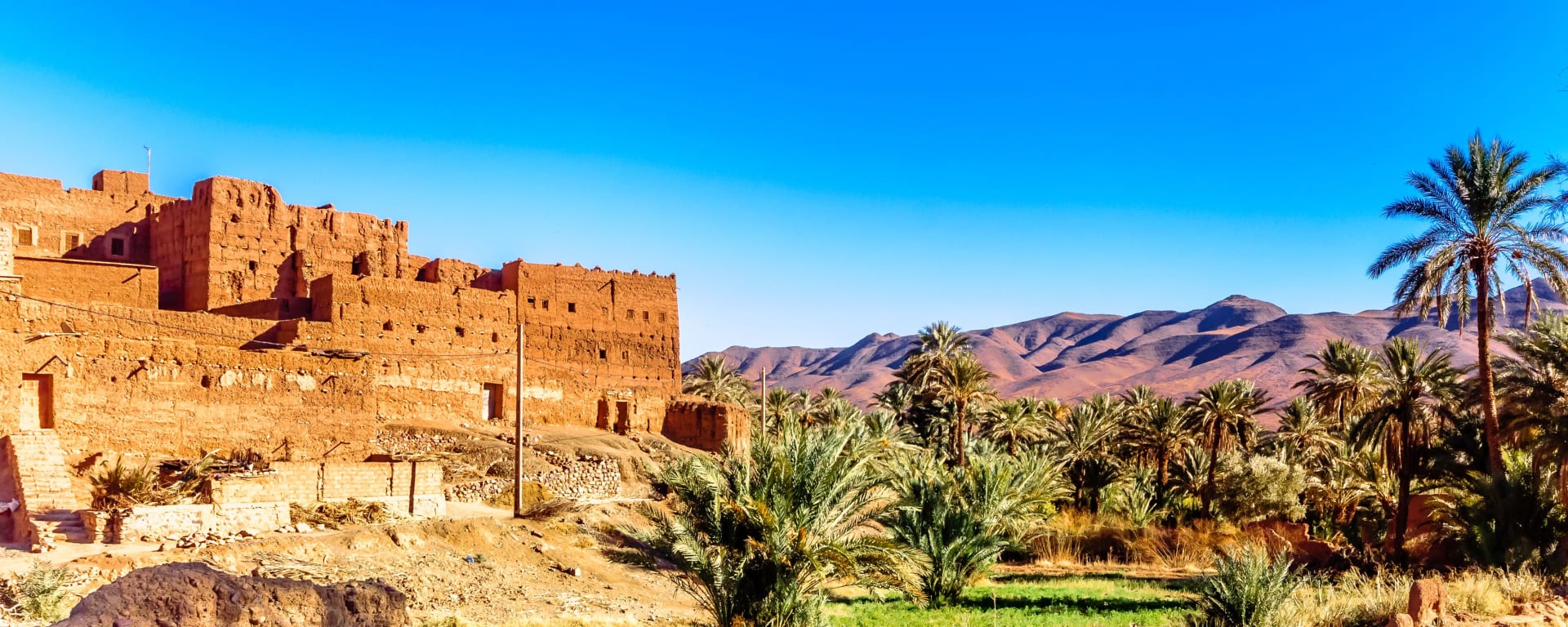 Wüstenzauber ab Marrakesch: Marokko Draa Tal Kasbah