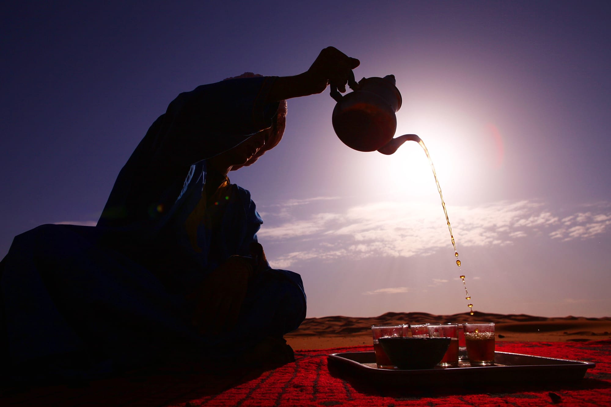 Wüstenzauber ab Marrakesch: Marokko Wüste Minztee