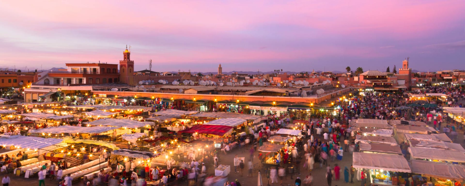 Klassisches Marokko: Die Königsstädte ab Marrakesch: Marokko Marrakesch Djemma El Fna