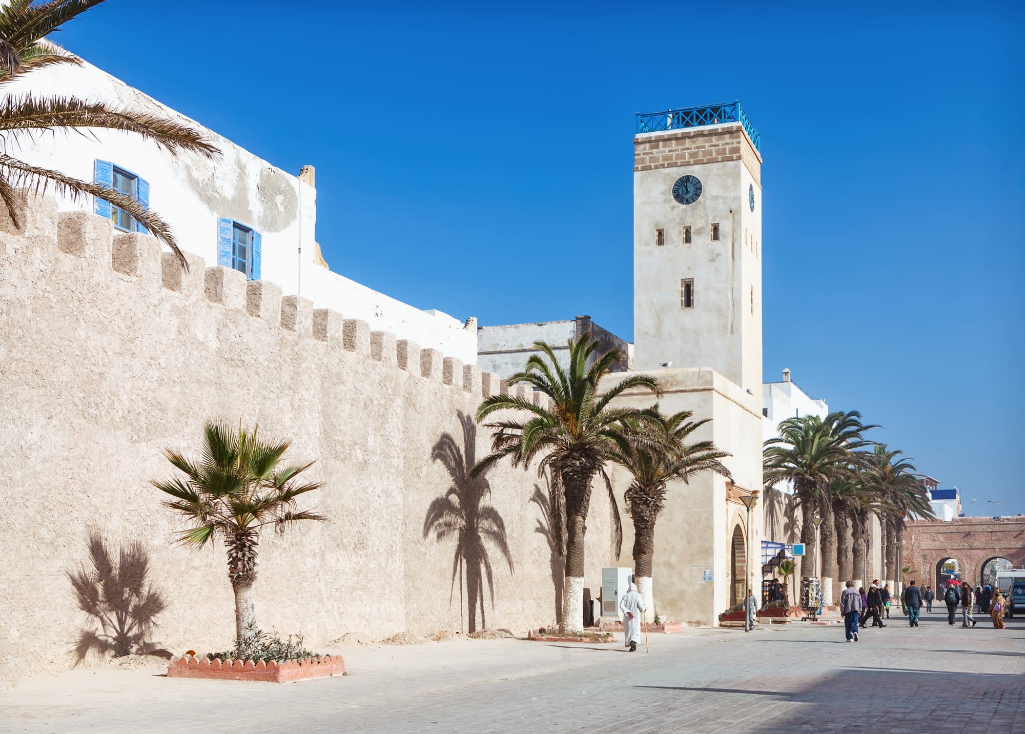 Königsstädte & Küste im Mietwagen ab Casablanca: Marokko Essaouira Medina