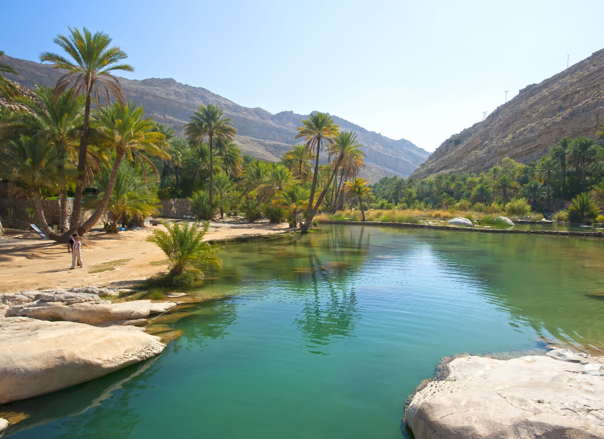 Erlebnis Wüste ab Muscat: Oman Wadi Bani Khalid